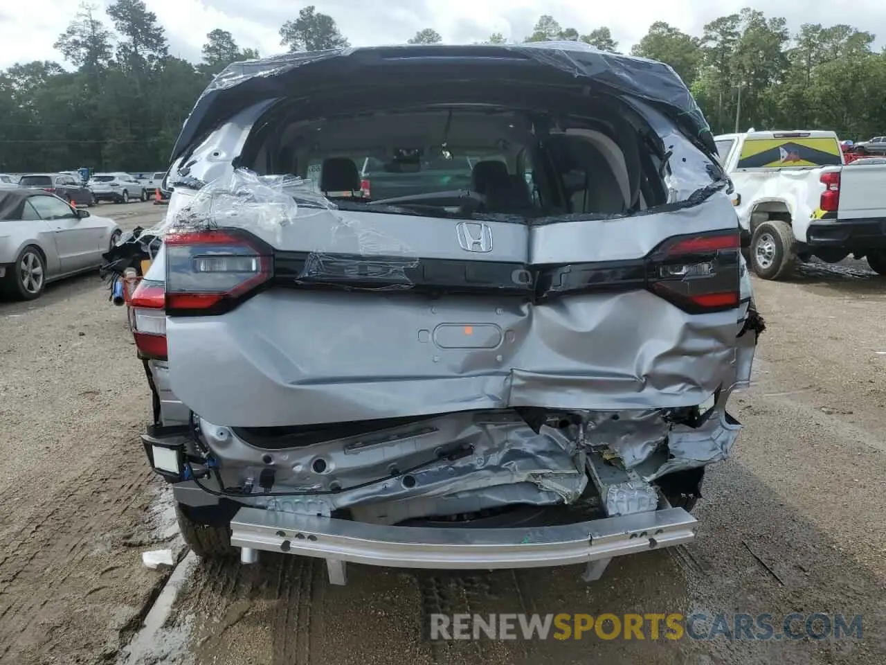 6 fotografías del automóvil dañado 5FNYG2H41SB023468 HONDA PILOT 2025