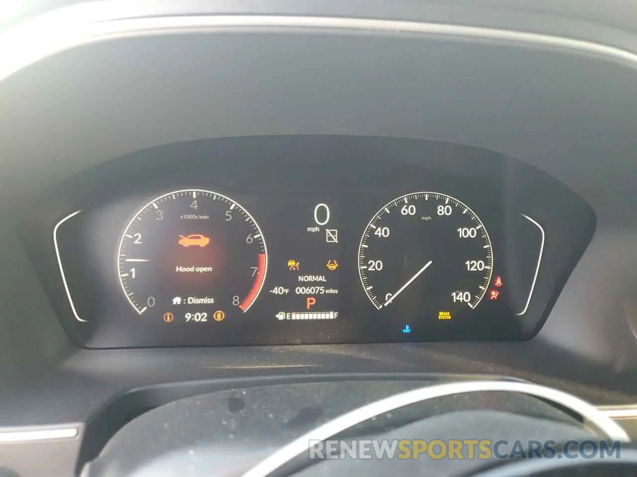 9 fotografías del automóvil dañado 5FNYG2H44SB000413 HONDA PILOT 2025