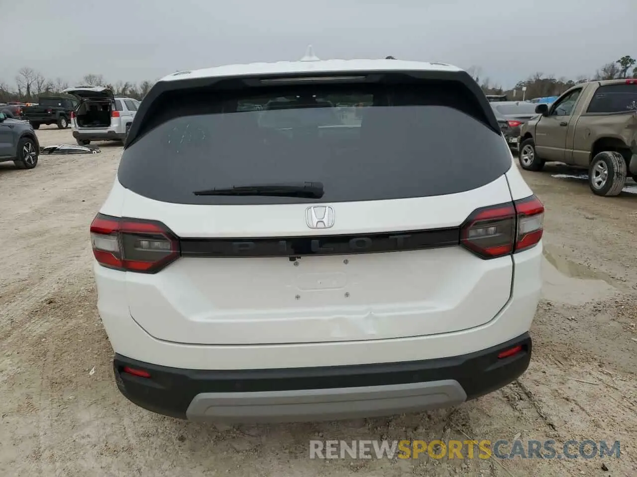6 fotografías del automóvil dañado 5FNYG2H44SB003828 HONDA PILOT 2025