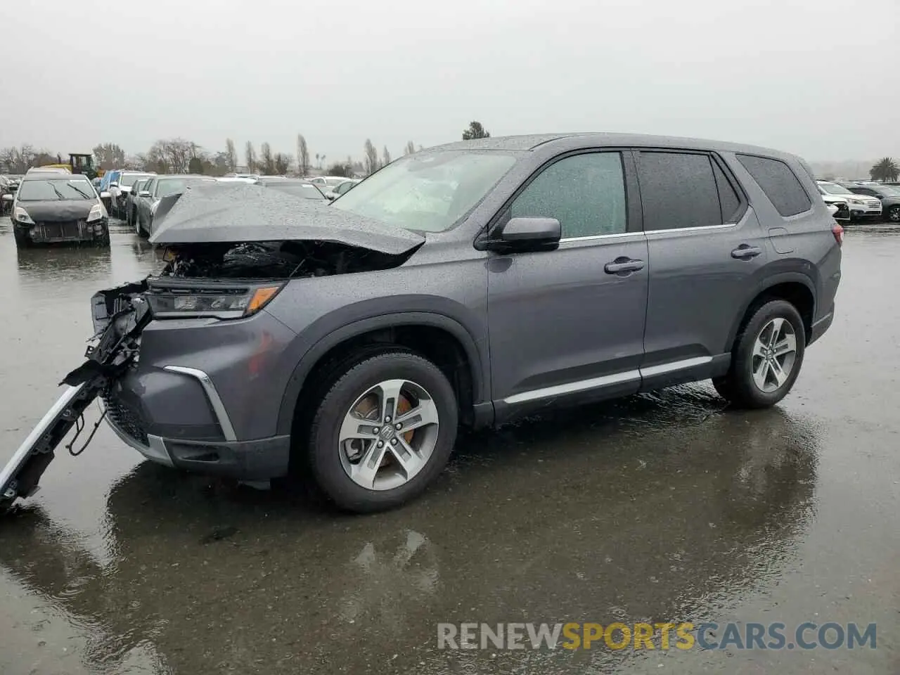 1 fotografías del automóvil dañado 5FNYG2H45SB007581 HONDA PILOT 2025