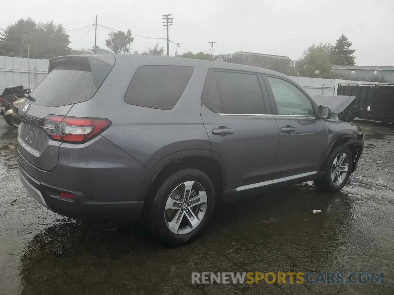 3 fotografías del automóvil dañado 5FNYG2H45SB007581 HONDA PILOT 2025