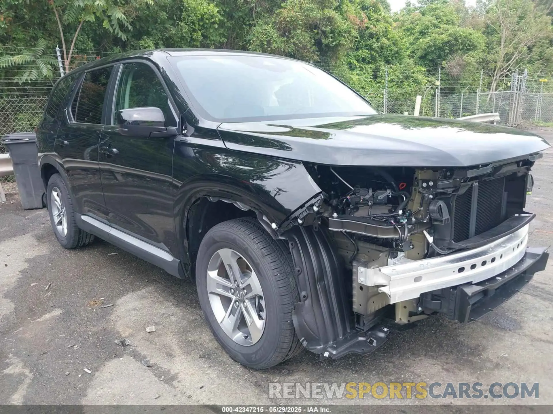 1 fotografías del automóvil dañado 5FNYG2H4XSB020133 HONDA PILOT 2025