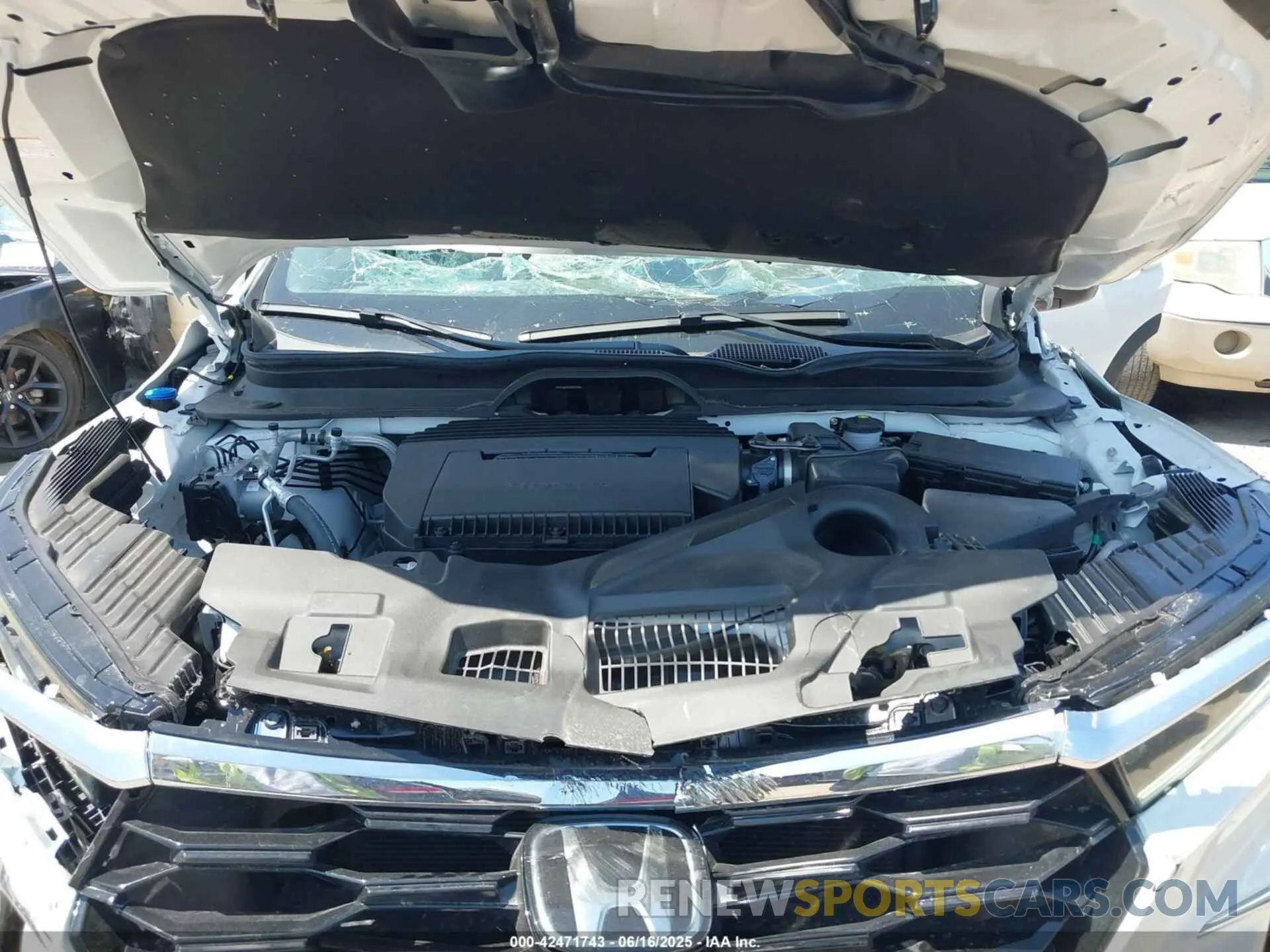 10 fotografías del automóvil dañado 5FNYG2H76SB030457 HONDA PILOT 2025