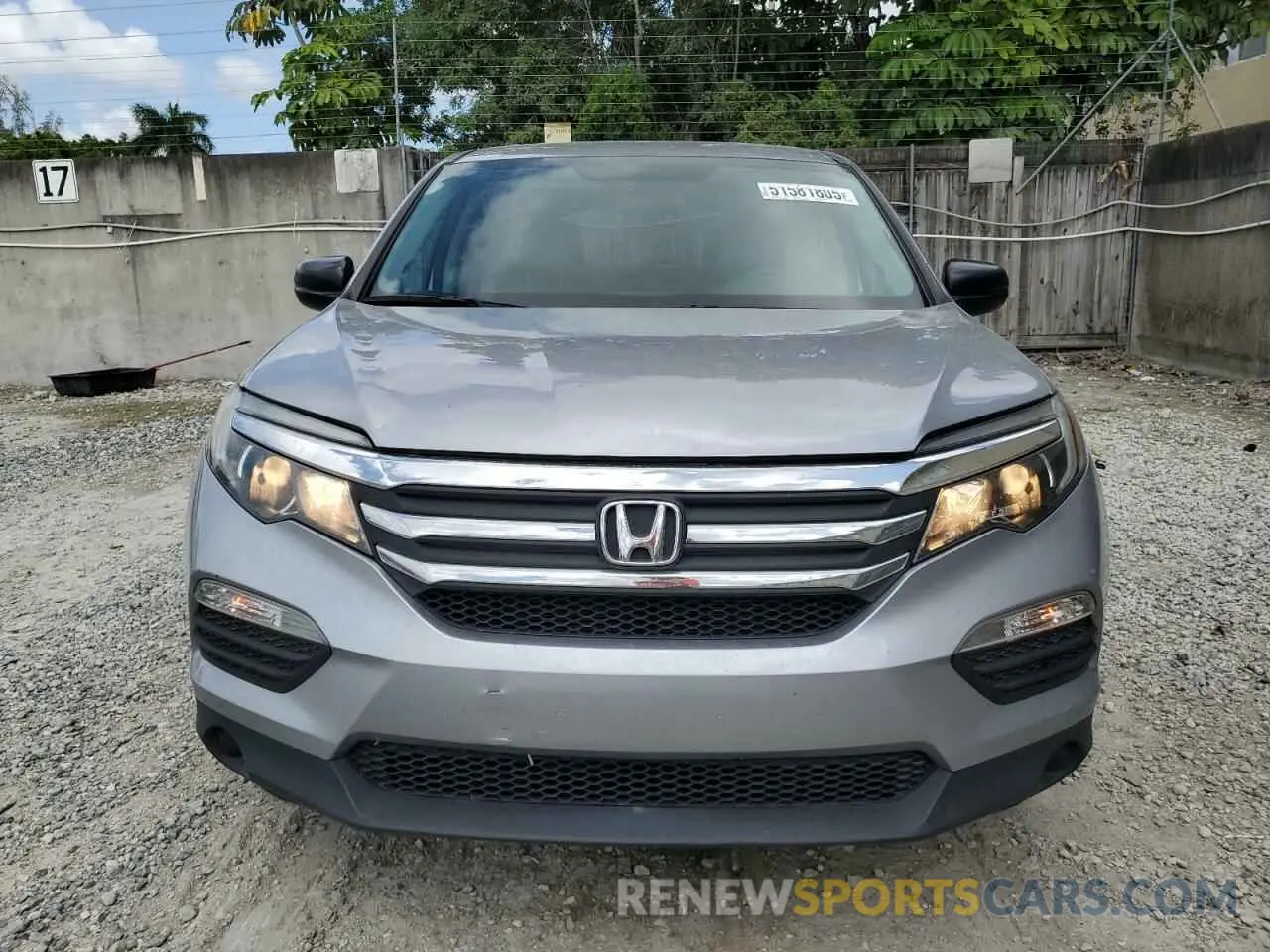 5 fotografías del automóvil dañado 5FNYF5H16GB050604 HONDA PILOT 2026
