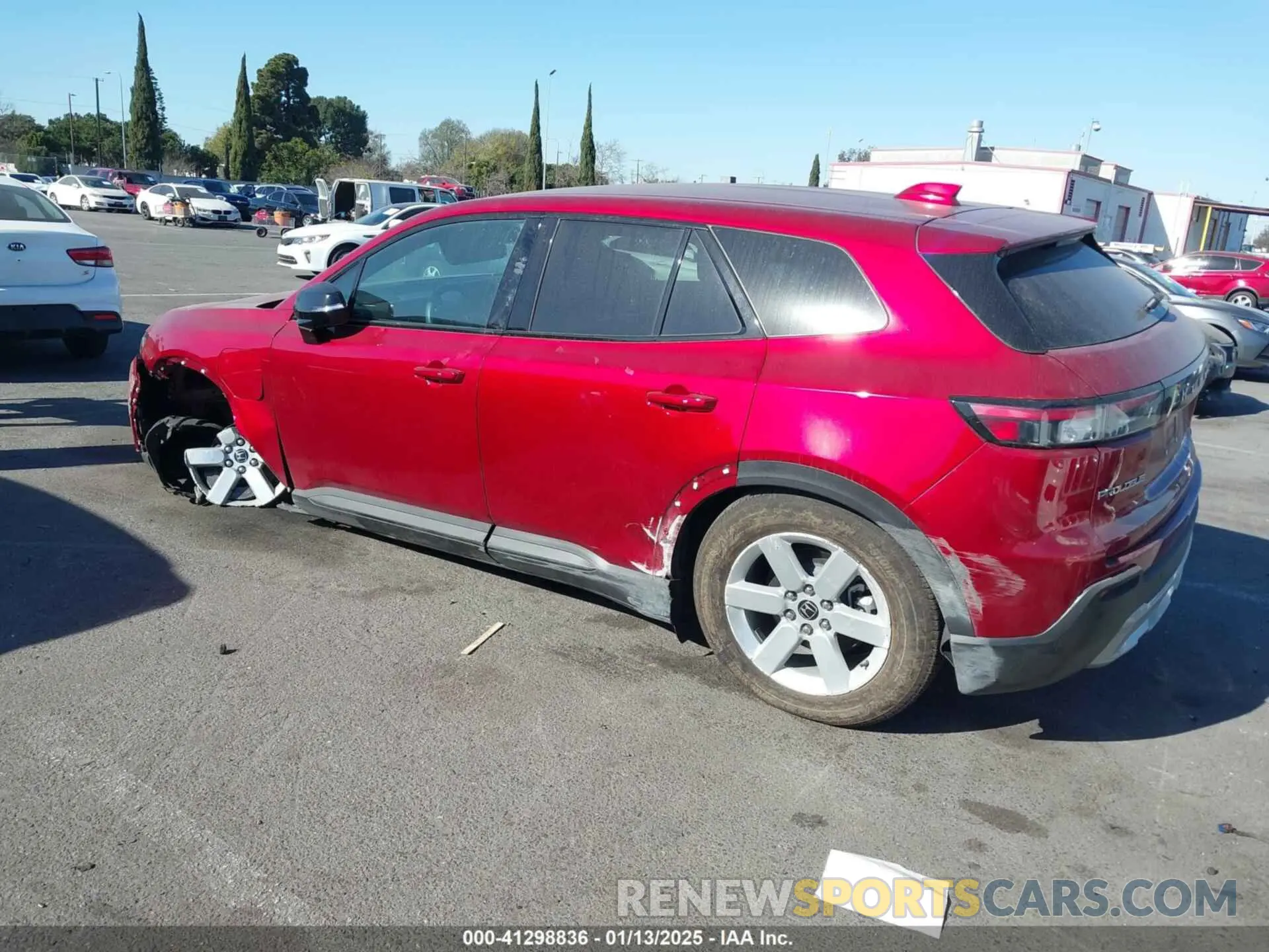 14 fotografías del automóvil dañado 3GPKHVRJ8RS509400 HONDA PROLOGUE 2024