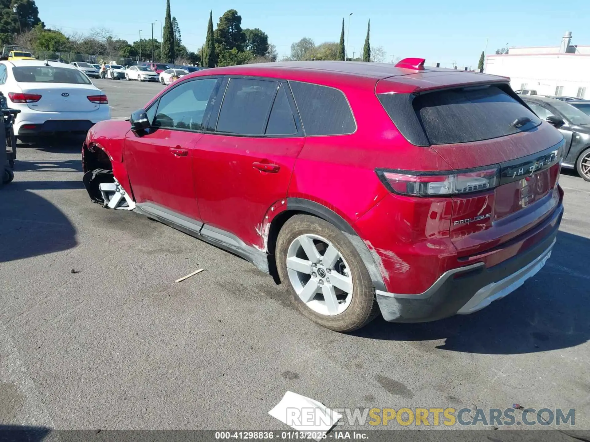 3 fotografías del automóvil dañado 3GPKHVRJ8RS509400 HONDA PROLOGUE 2024