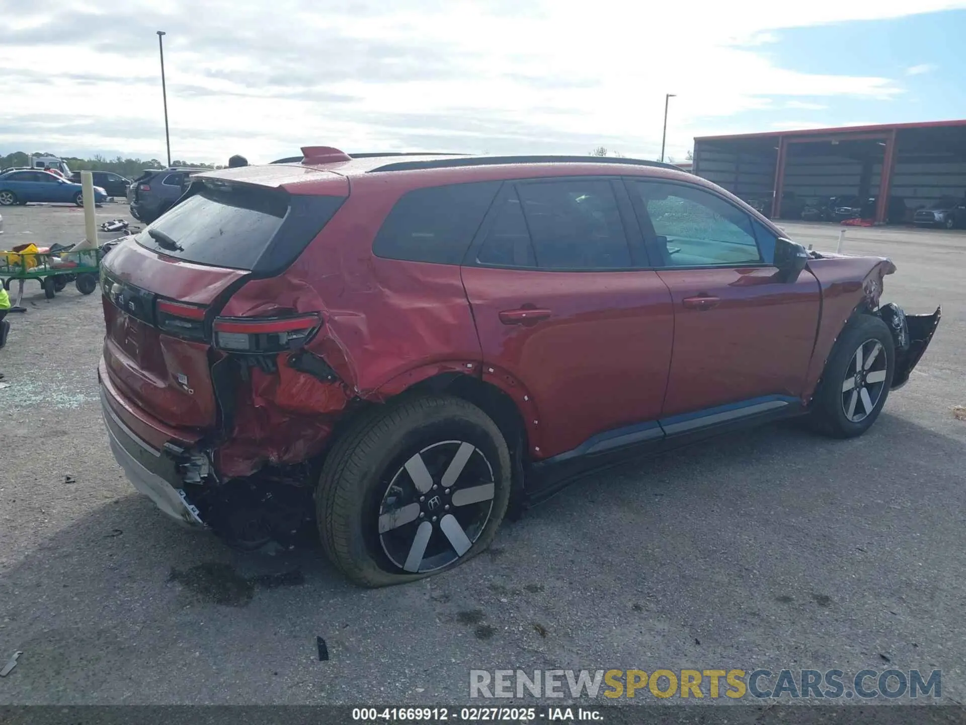4 fotografías del automóvil dañado 3GPKHXRJ1RS534540 HONDA PROLOGUE 2024