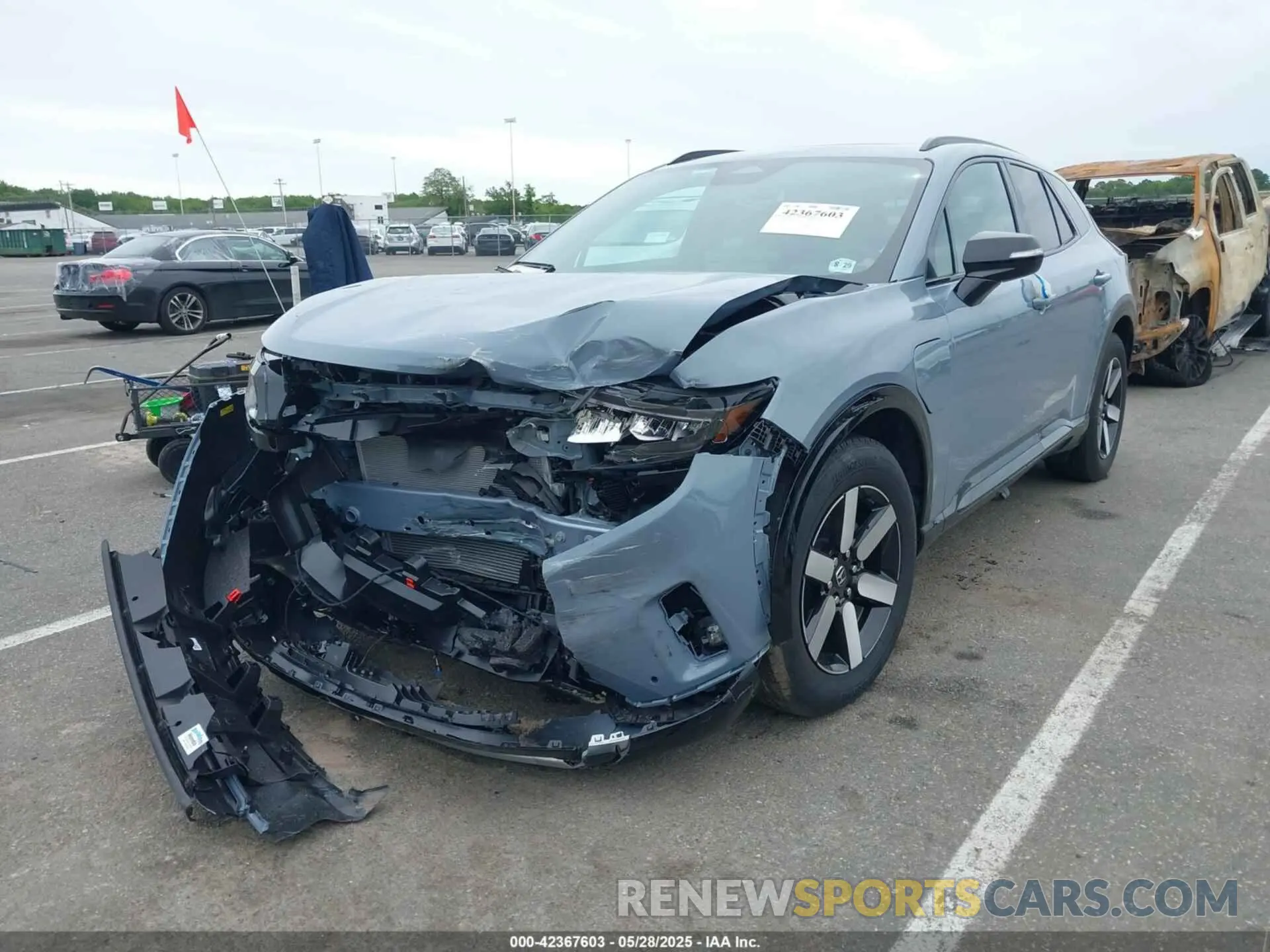 2 fotografías del automóvil dañado 3GPKHXRJ4RS500799 HONDA PROLOGUE 2024