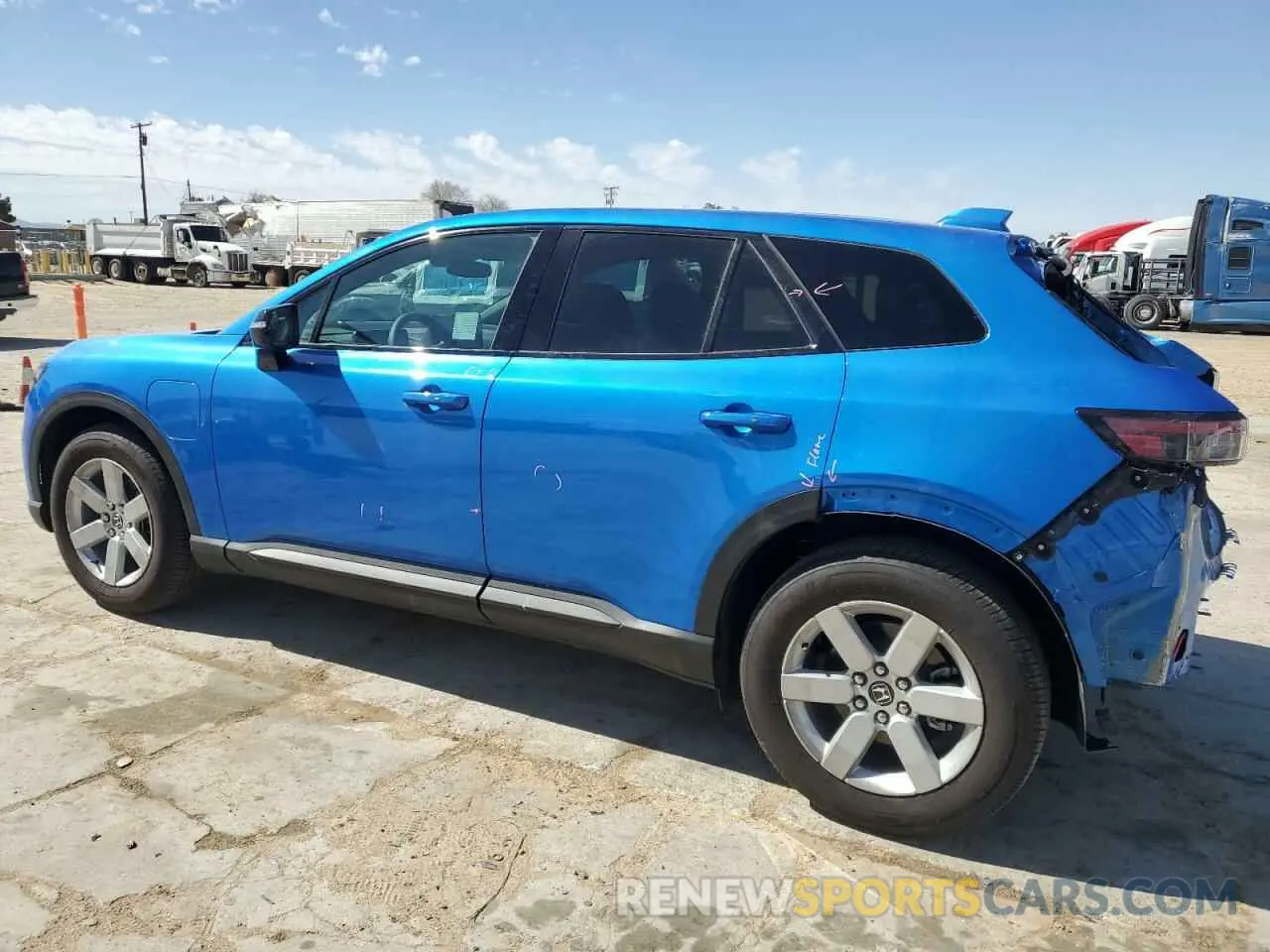 2 fotografías del automóvil dañado 3GPKHVRJ9RS521295 HONDA PROLOGUE E 2024