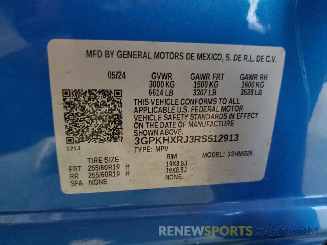 13 fotografías del automóvil dañado 3GPKHXRJ3RS512913 HONDA PROLOGUE T 2024