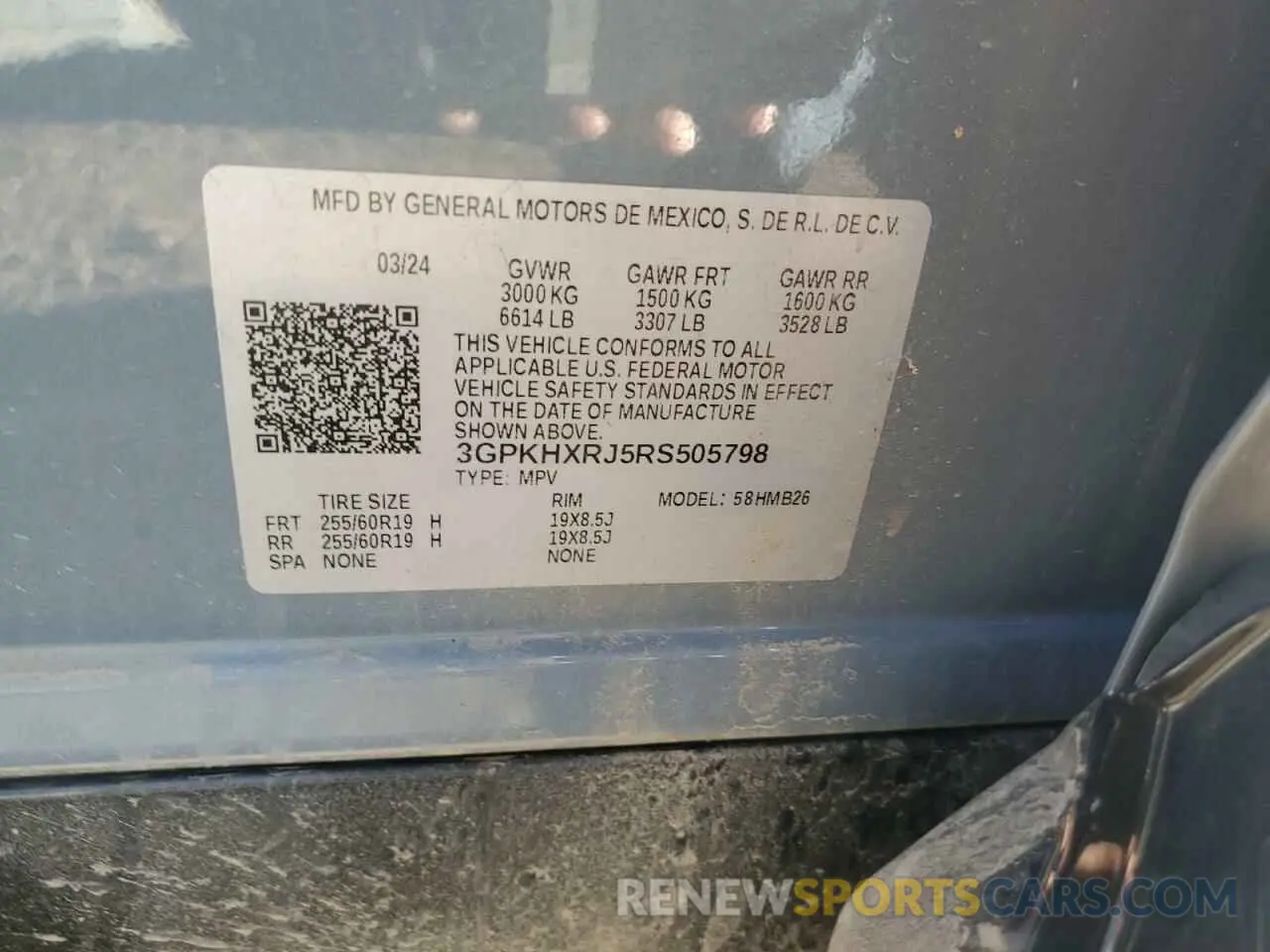 13 fotografías del automóvil dañado 3GPKHXRJ5RS505798 HONDA PROLOGUE T 2024