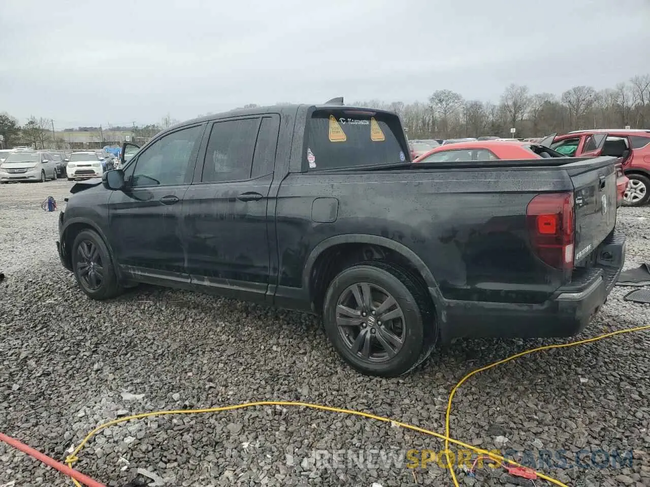 2 fotografías del automóvil dañado 5FPYK2F10KB007325 HONDA RIDGELINE 2019