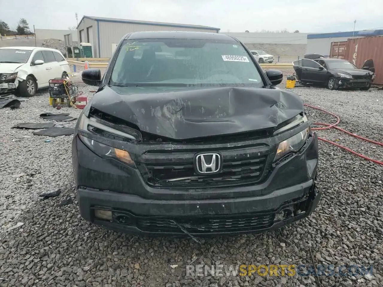 5 fotografías del automóvil dañado 5FPYK2F10KB007325 HONDA RIDGELINE 2019