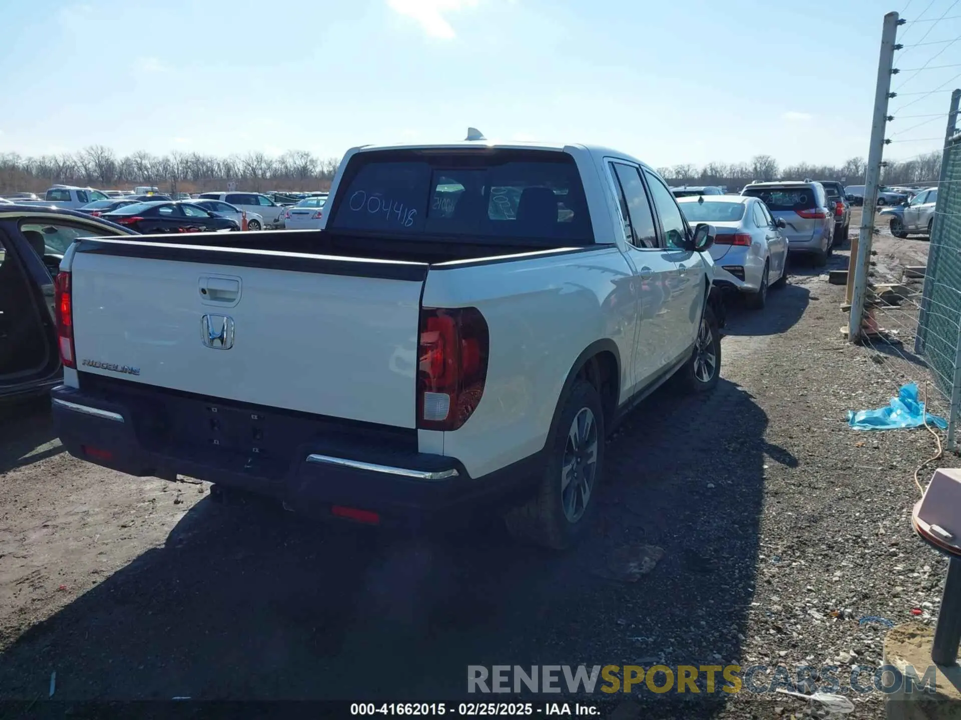 4 fotografías del automóvil dañado 5FPYK2F5XKB004418 HONDA RIDGELINE 2019