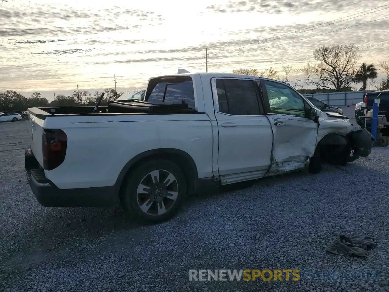 3 fotografías del automóvil dañado 5FPYK2F63KB002874 HONDA RIDGELINE 2019
