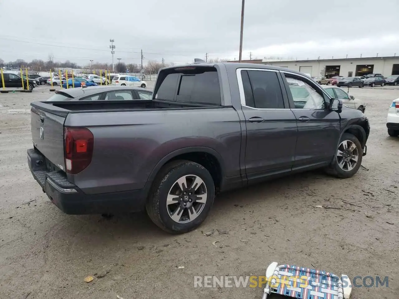 3 fotografías del automóvil dañado 5FPYK2F66KB005400 HONDA RIDGELINE 2019