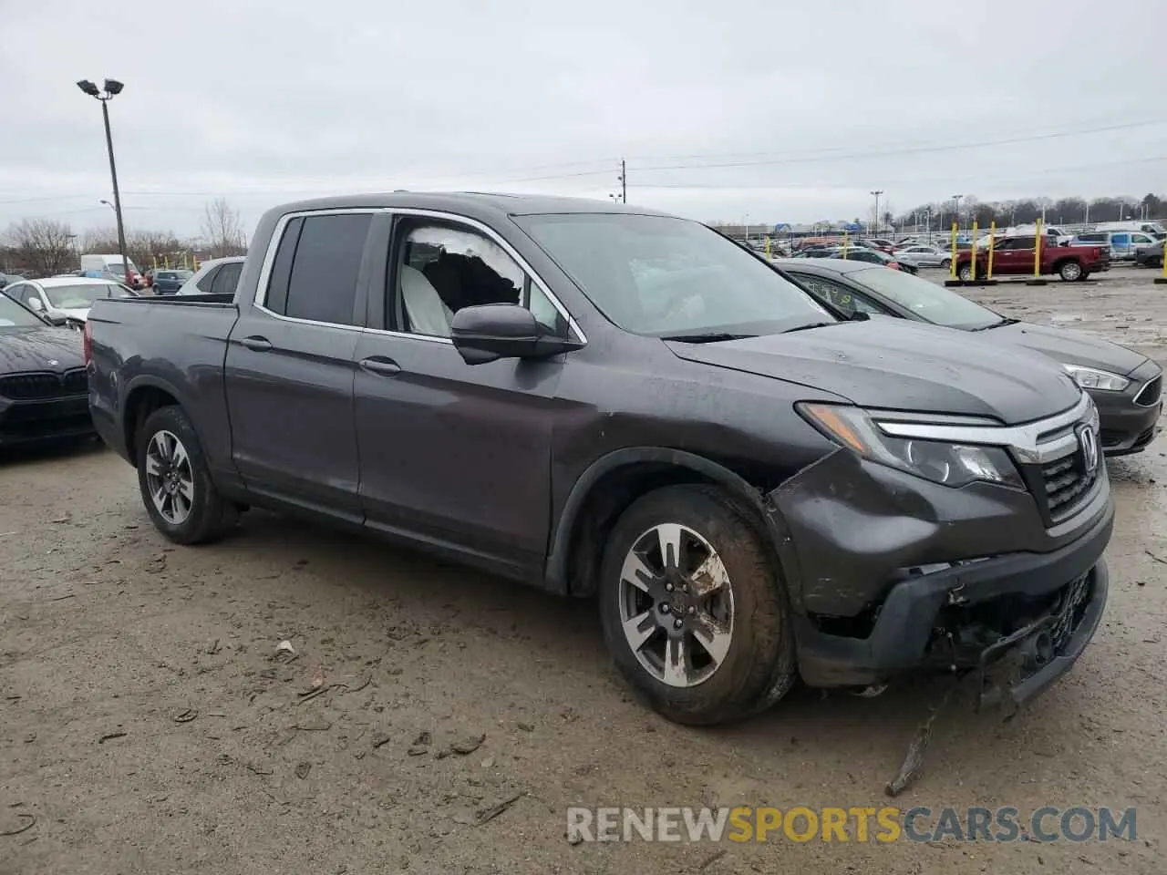 4 fotografías del automóvil dañado 5FPYK2F66KB005400 HONDA RIDGELINE 2019