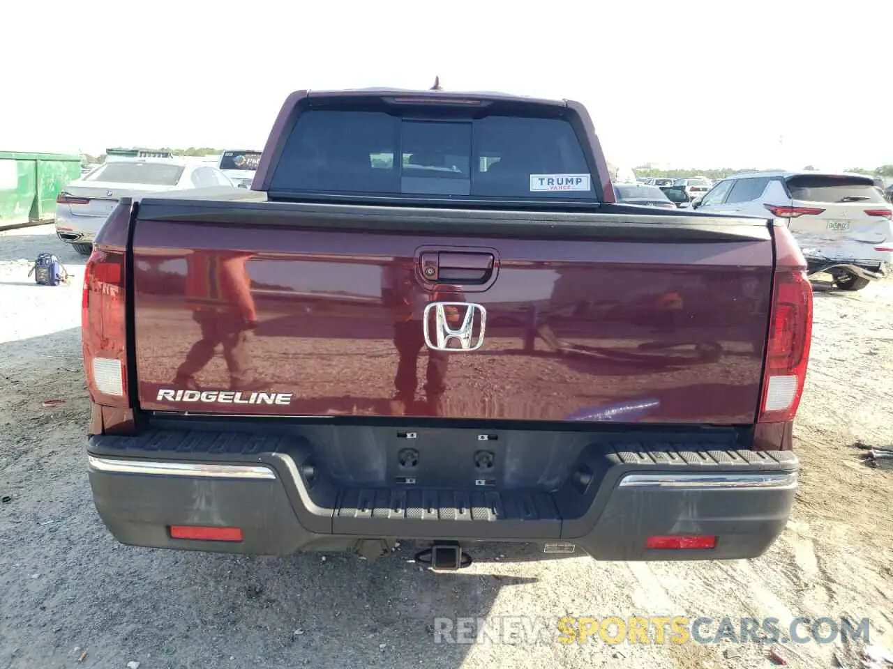 6 fotografías del automóvil dañado 5FPYK2F67KB001114 HONDA RIDGELINE 2019