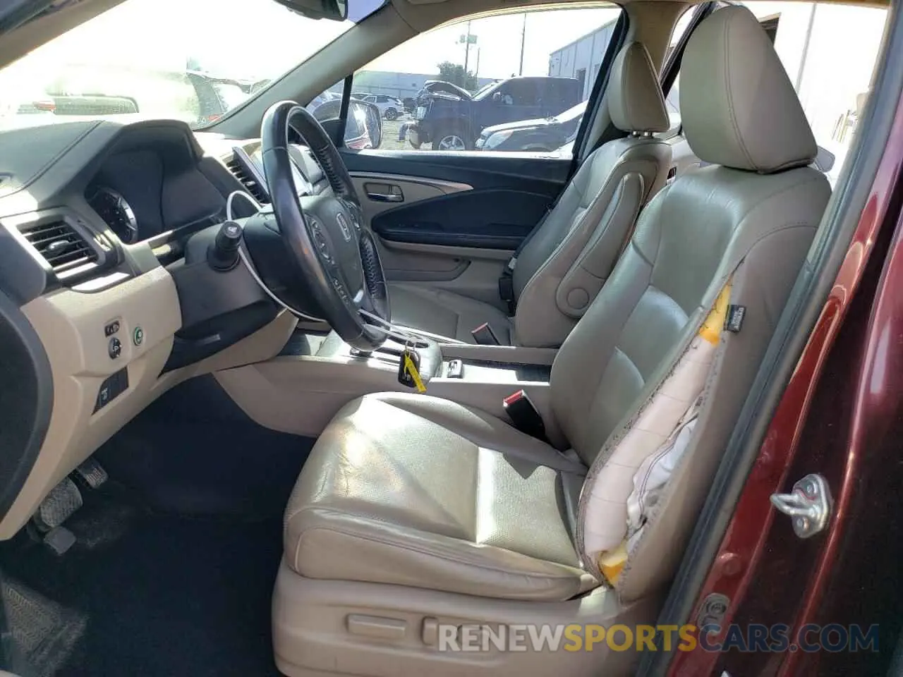7 fotografías del automóvil dañado 5FPYK2F67KB001114 HONDA RIDGELINE 2019