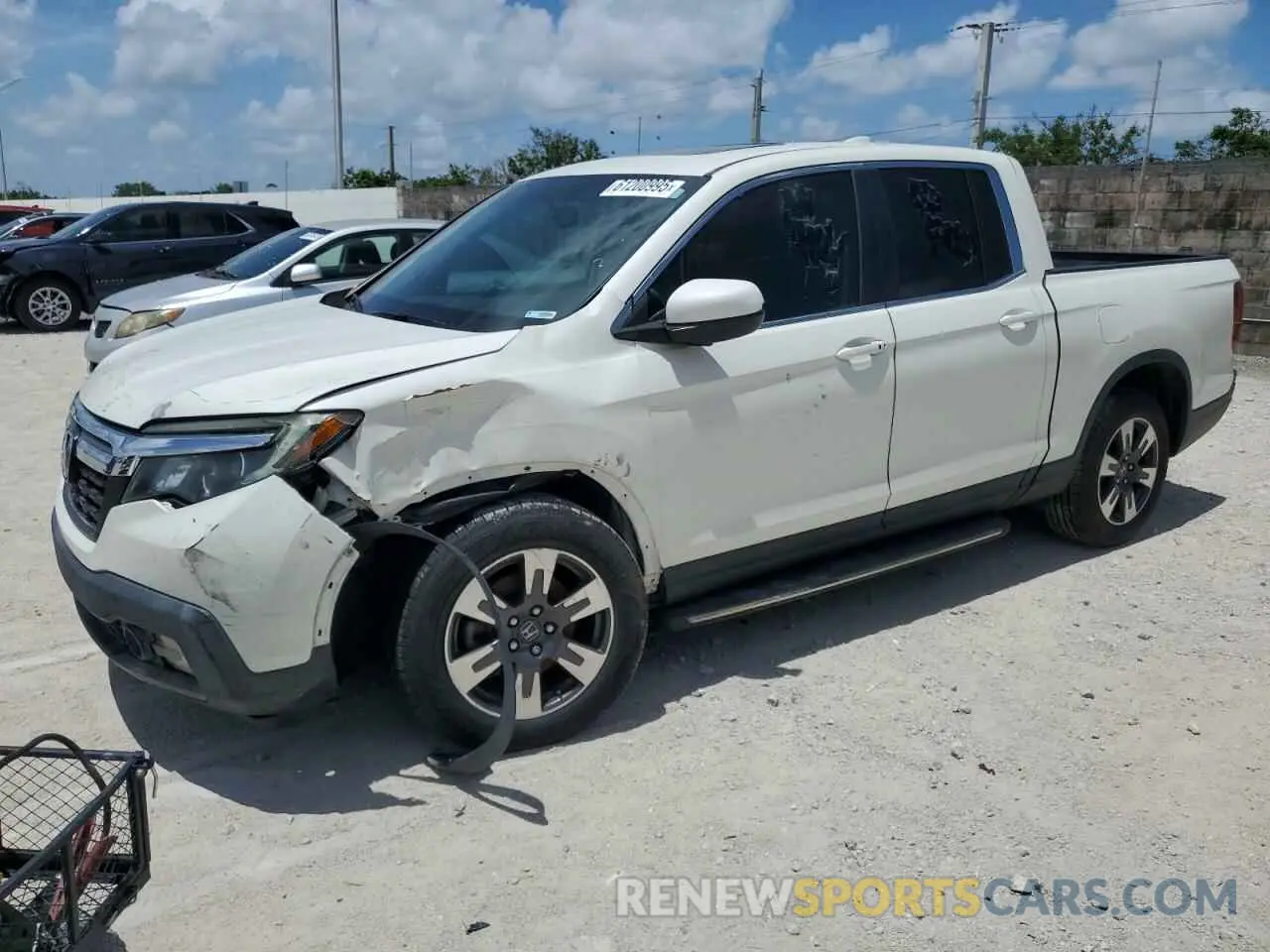 1 fotografías del automóvil dañado 5FPYK2F68KB004930 HONDA RIDGELINE 2019