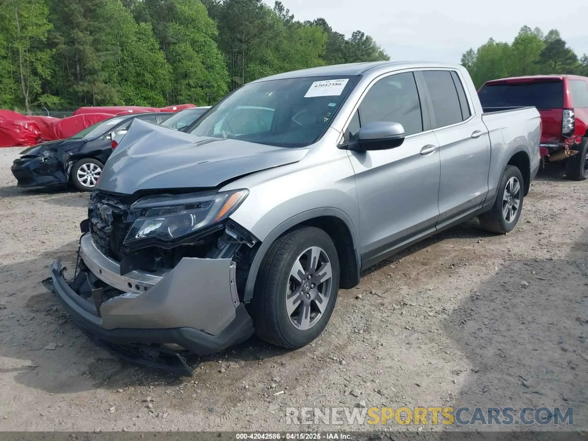 2 fotografías del automóvil dañado 5FPYK2F69KB004533 HONDA RIDGELINE 2019