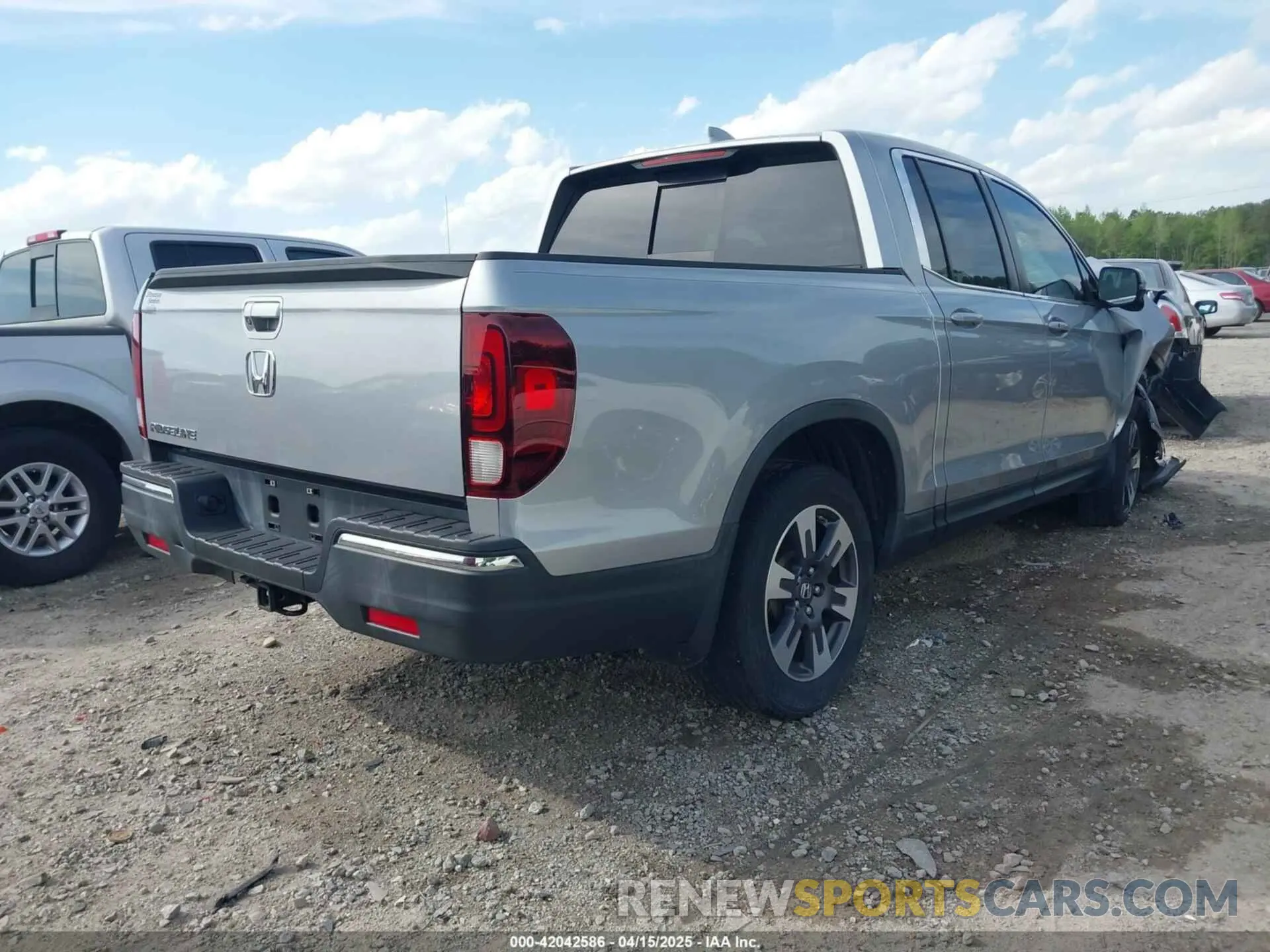 4 fotografías del automóvil dañado 5FPYK2F69KB004533 HONDA RIDGELINE 2019