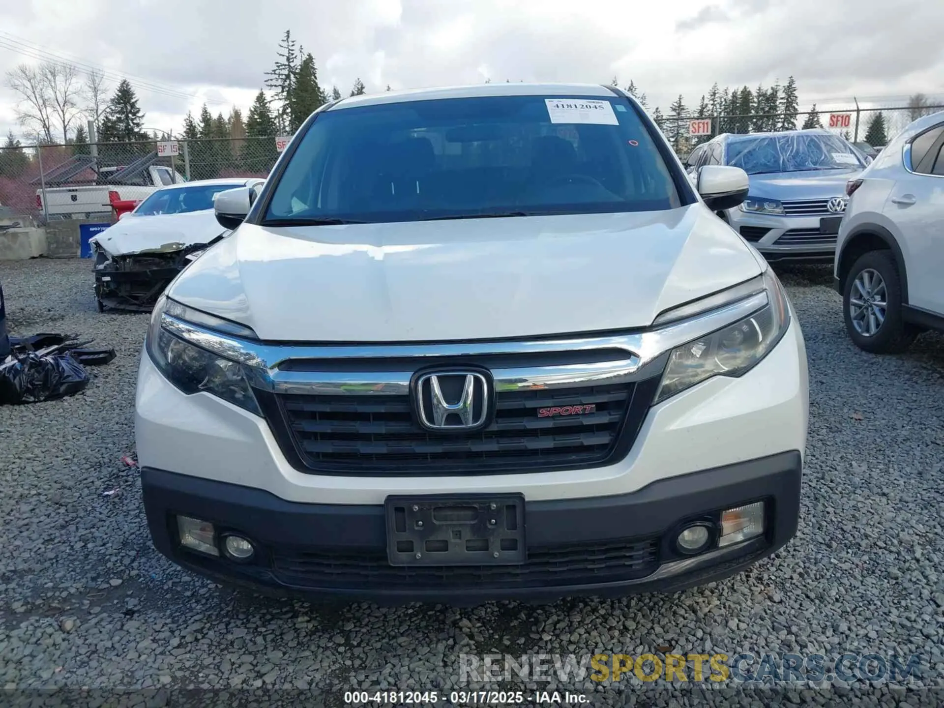 12 fotografías del automóvil dañado 5FPYK3F10KB045515 HONDA RIDGELINE 2019