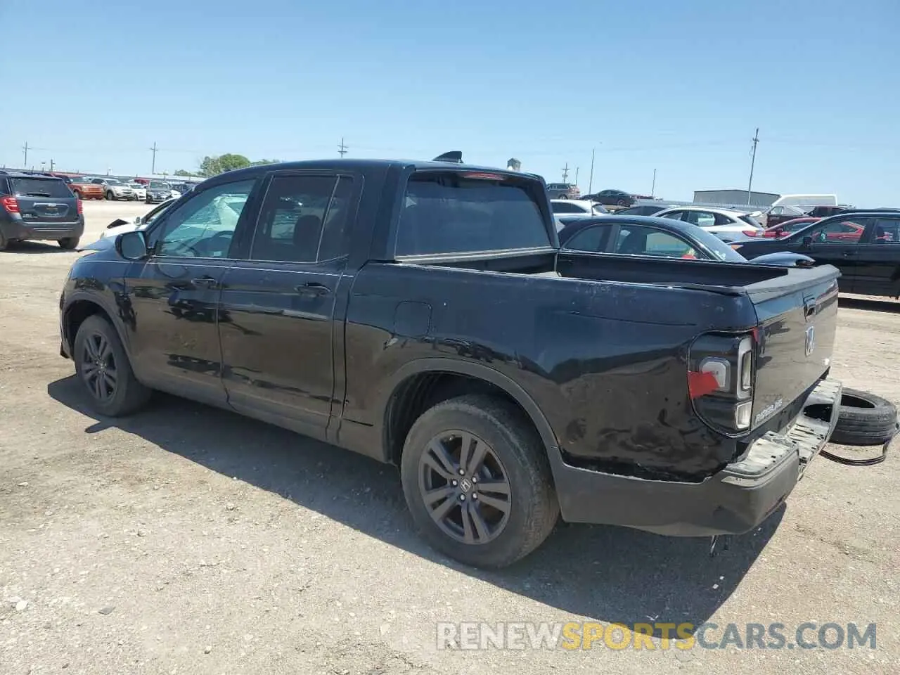 2 fotografías del automóvil dañado 5FPYK3F11KB045703 HONDA RIDGELINE 2019
