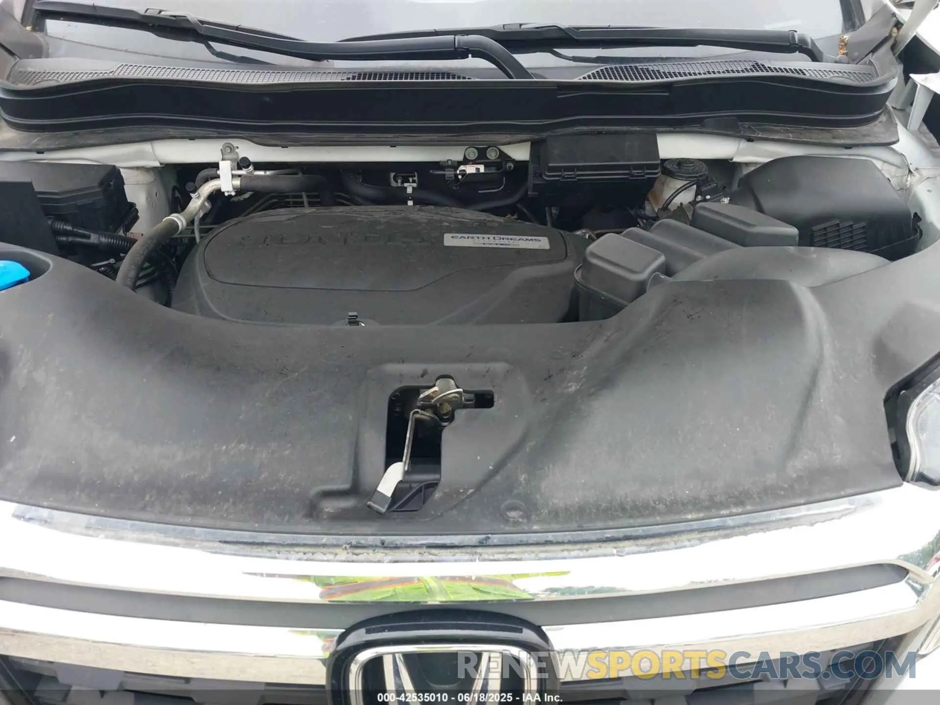 10 fotografías del automóvil dañado 5FPYK3F18KB046976 HONDA RIDGELINE 2019