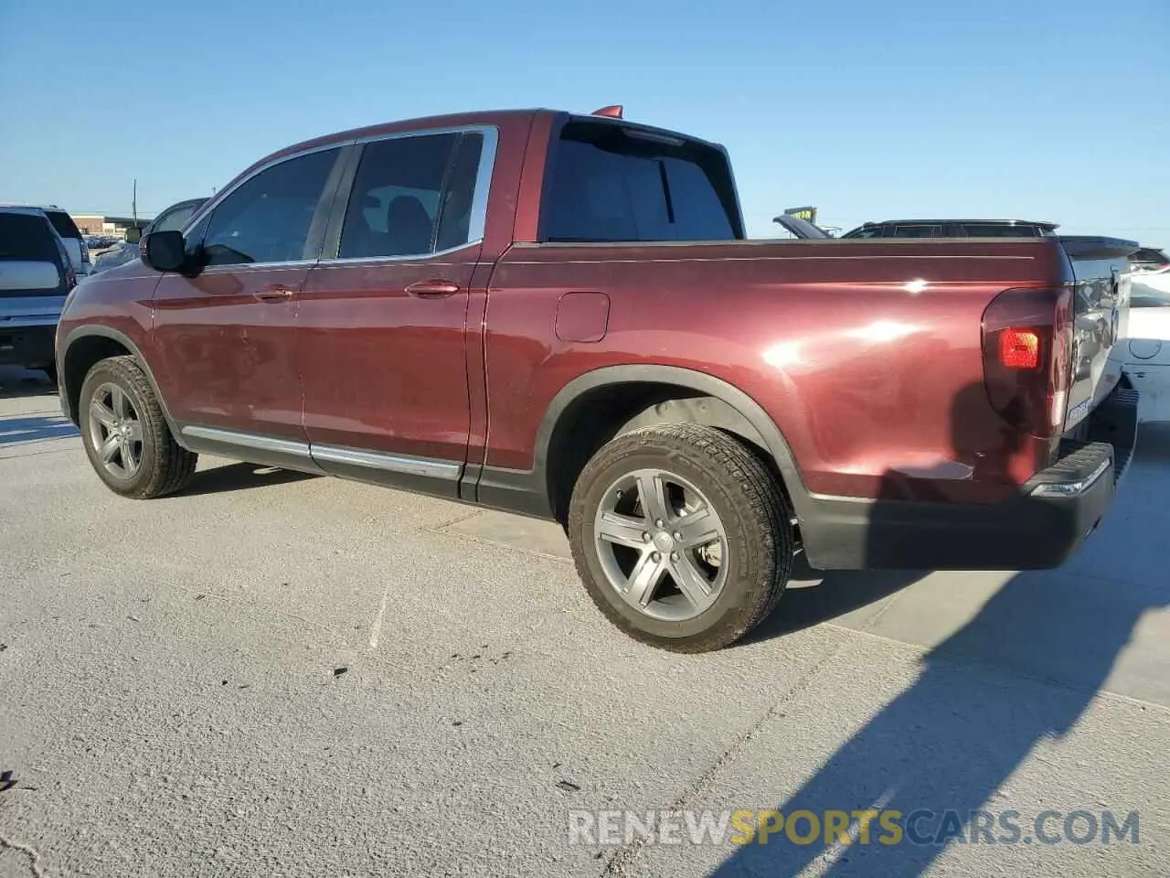 2 fotografías del automóvil dañado 5FPYK3F50KB039815 HONDA RIDGELINE 2019