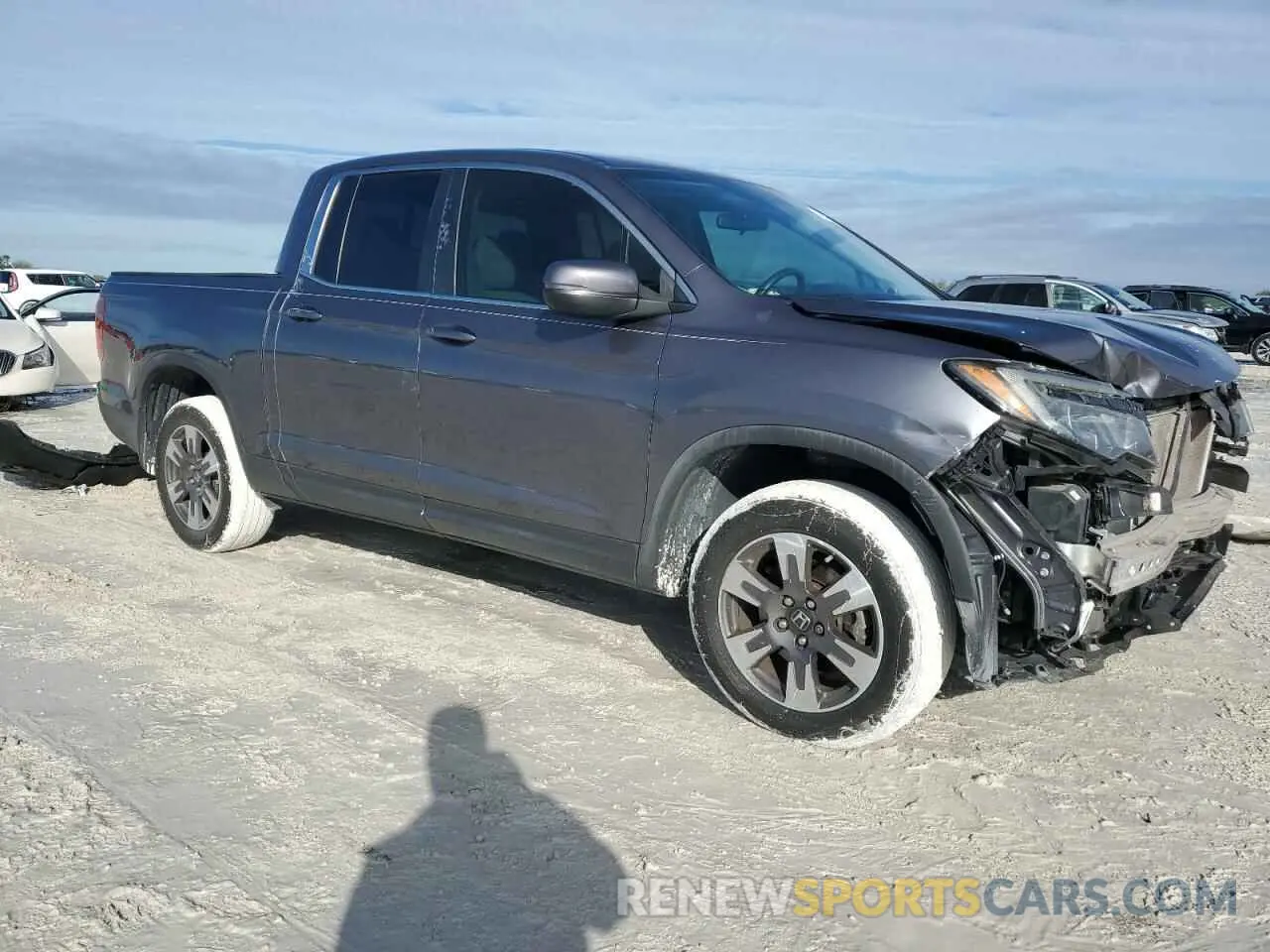 4 fotografías del automóvil dañado 5FPYK3F51KB014910 HONDA RIDGELINE 2019