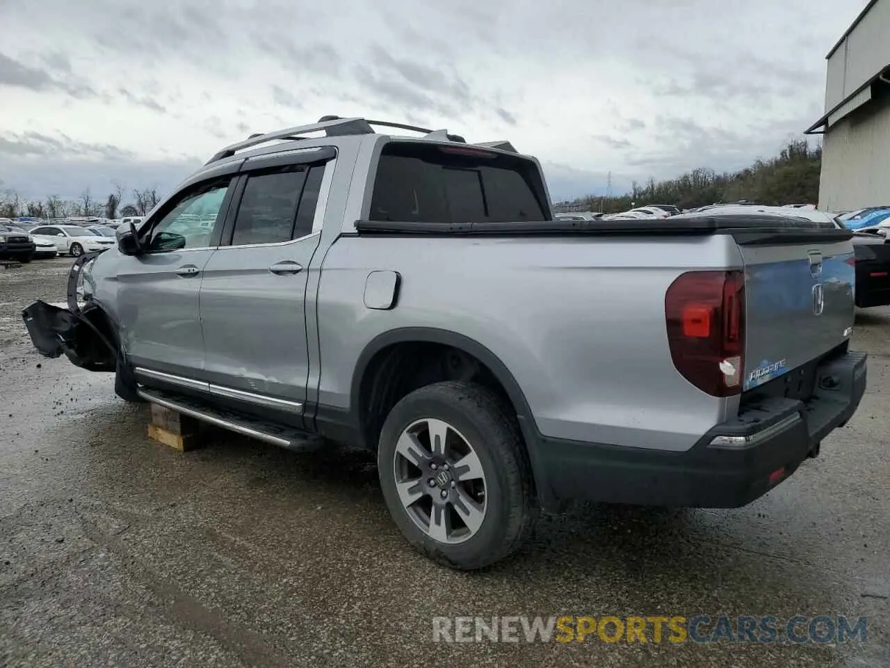 2 fotografías del automóvil dañado 5FPYK3F57KB014653 HONDA RIDGELINE 2019