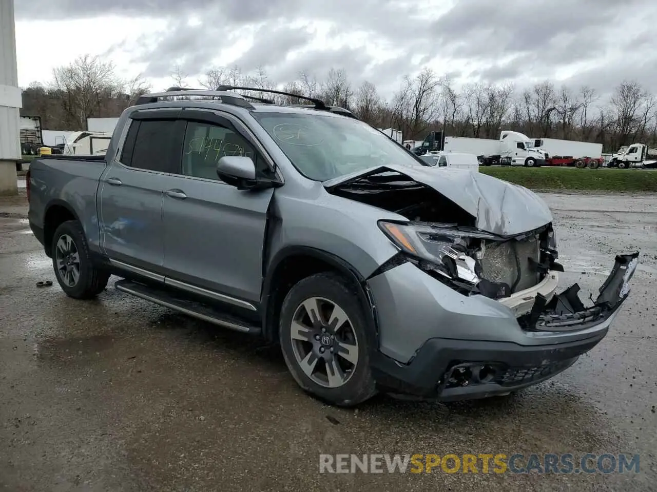 4 fotografías del automóvil dañado 5FPYK3F57KB014653 HONDA RIDGELINE 2019