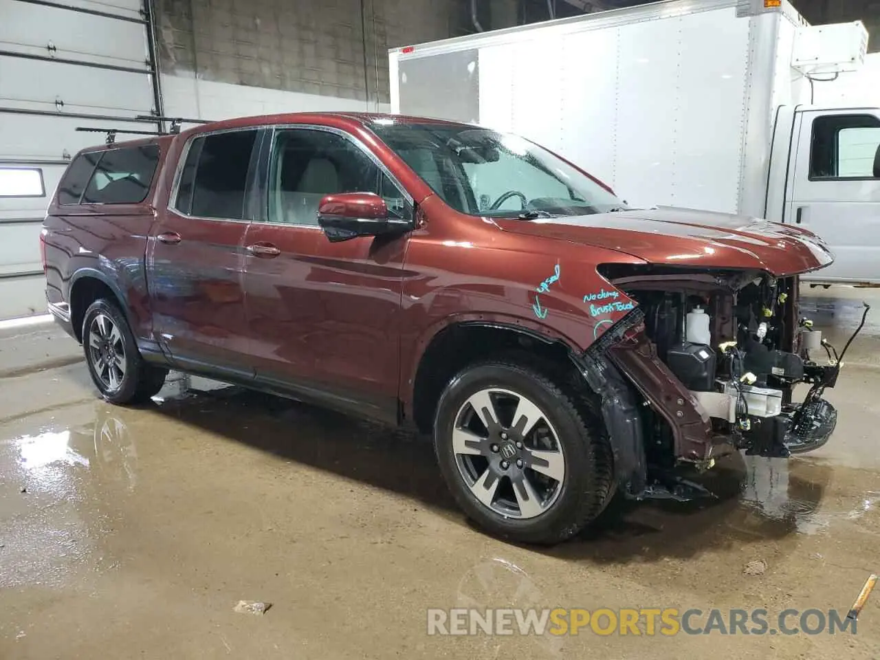 4 fotografías del automóvil dañado 5FPYK3F61KB037774 HONDA RIDGELINE 2019