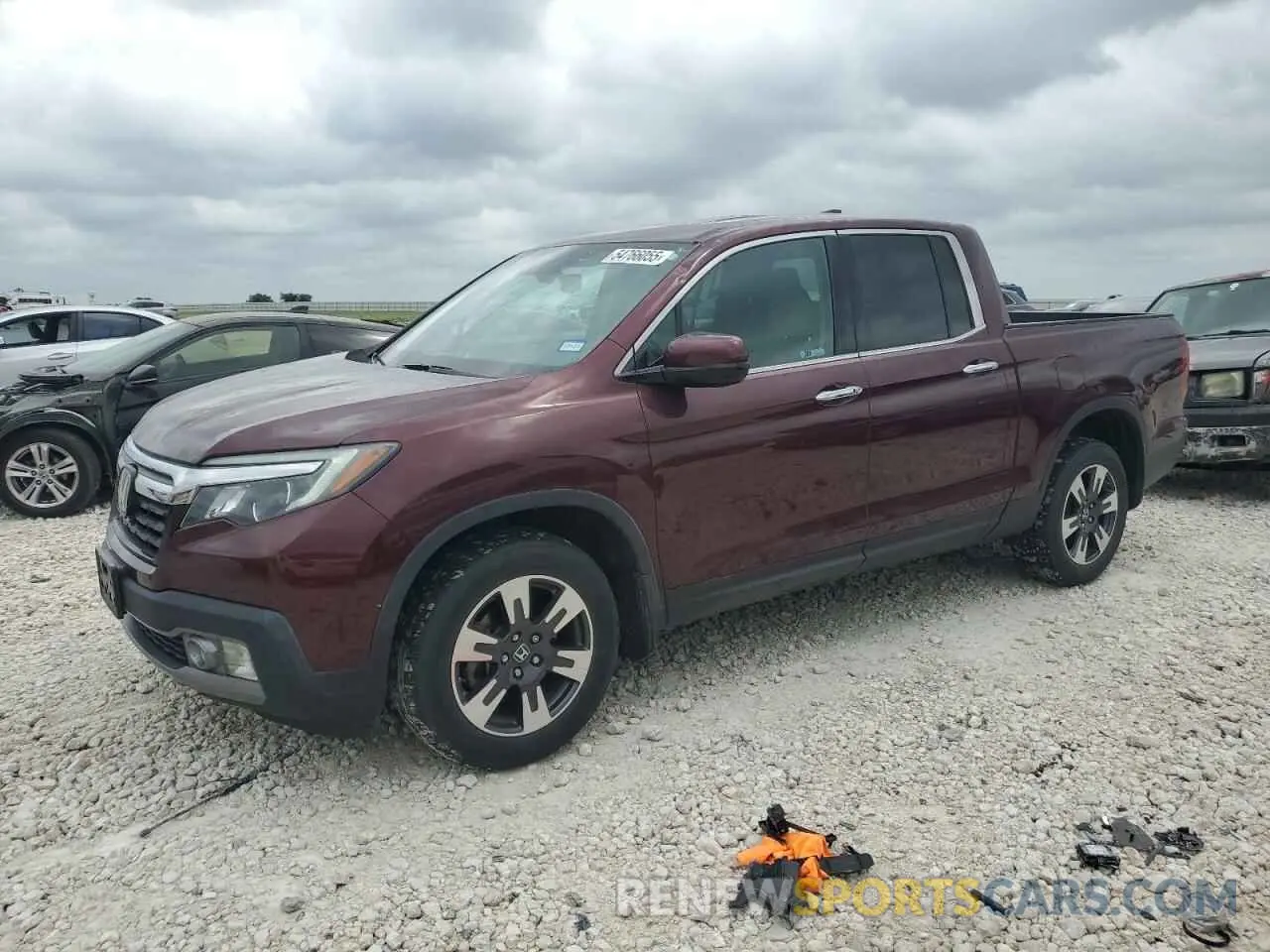 1 fotografías del automóvil dañado 5FPYK3F70KB002068 HONDA RIDGELINE 2019