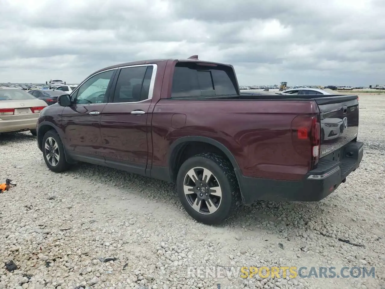 2 fotografías del automóvil dañado 5FPYK3F70KB002068 HONDA RIDGELINE 2019