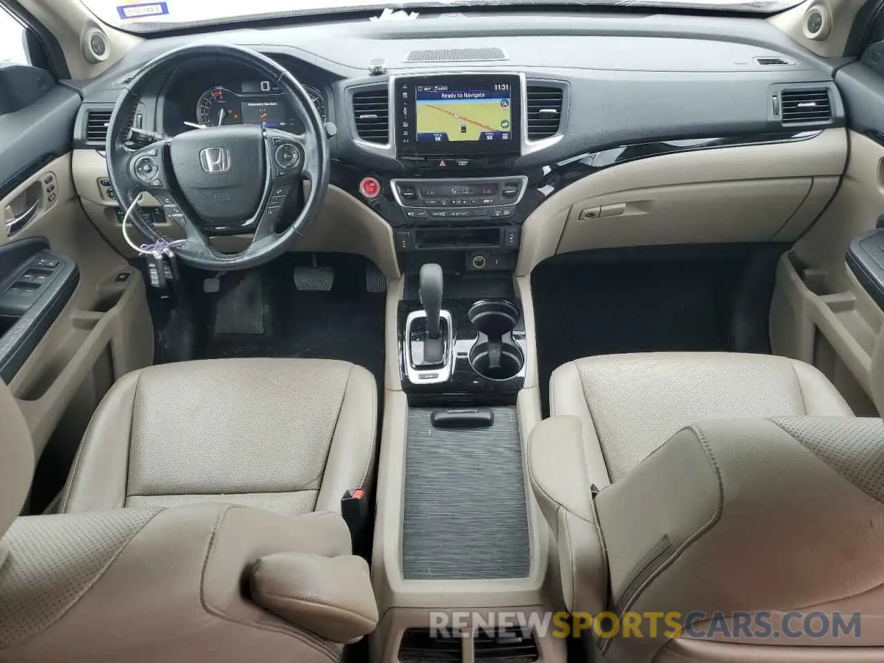 8 fotografías del automóvil dañado 5FPYK3F70KB002068 HONDA RIDGELINE 2019