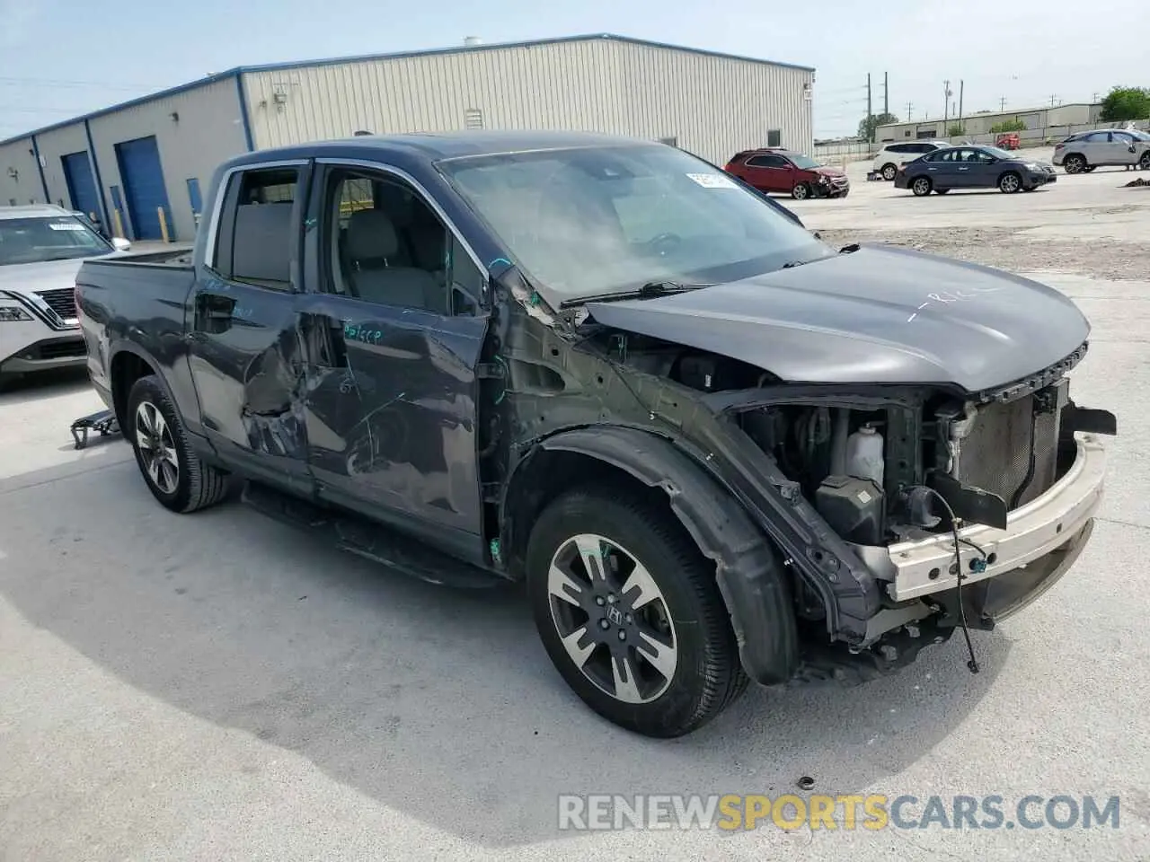 4 fotografías del automóvil dañado 5FPYK3F71KB021020 HONDA RIDGELINE 2019