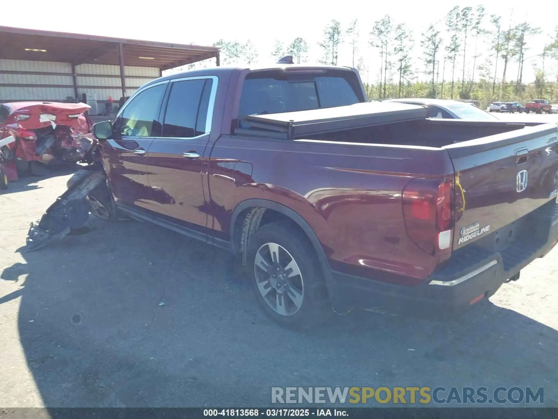 3 fotografías del automóvil dañado 5FPYK3F72KB024461 HONDA RIDGELINE 2019