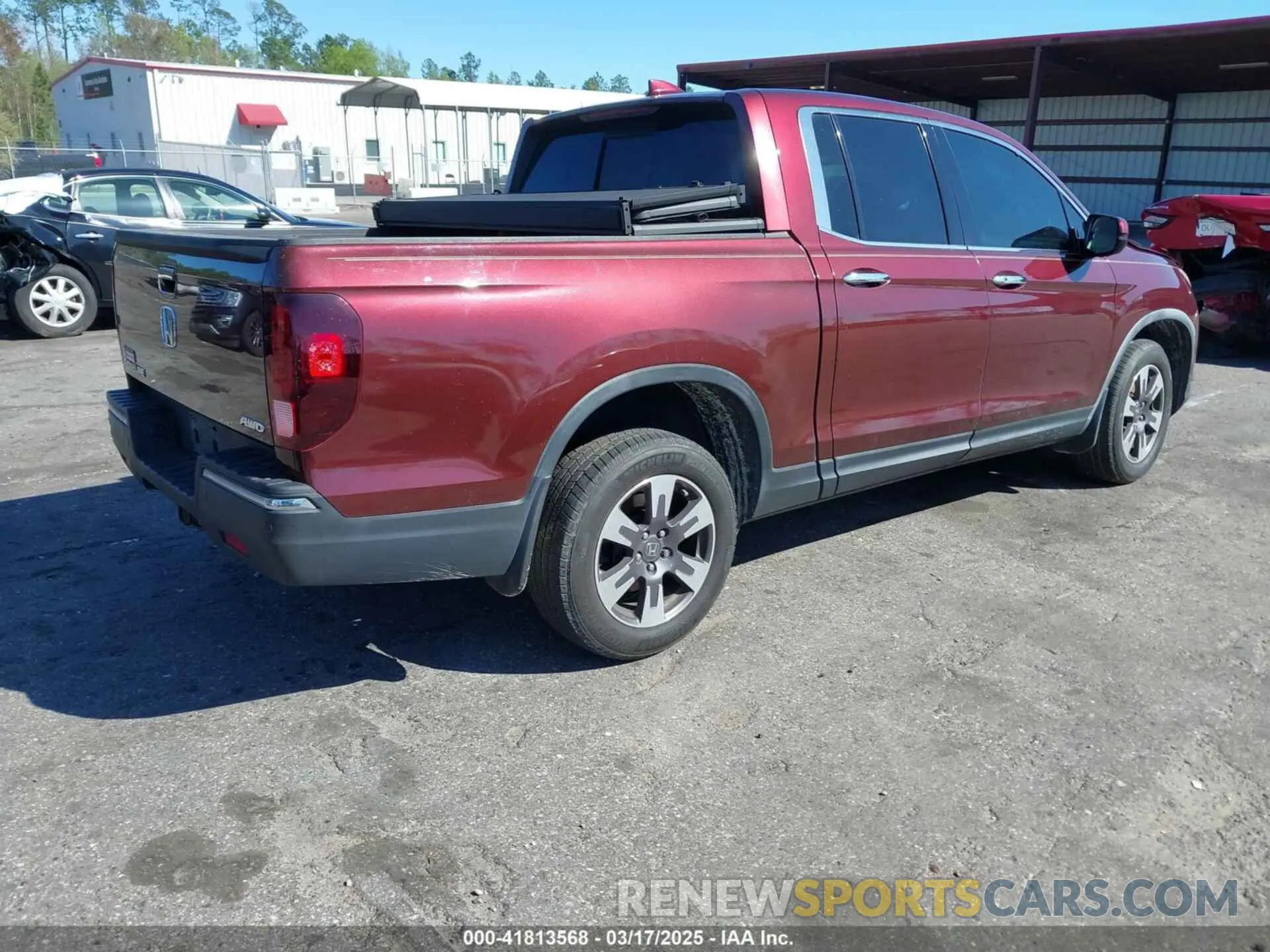 4 fotografías del automóvil dañado 5FPYK3F72KB024461 HONDA RIDGELINE 2019