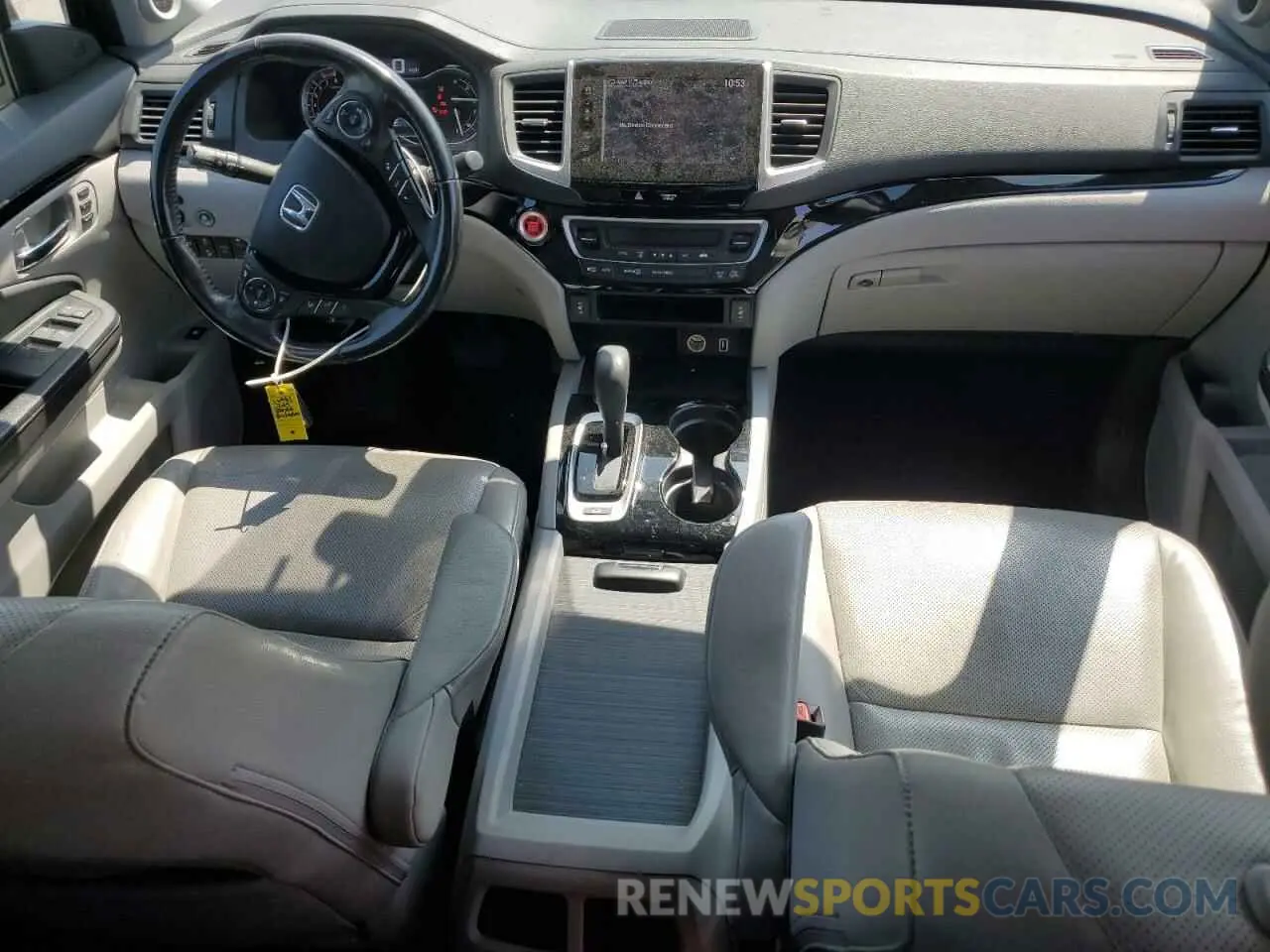 8 fotografías del automóvil dañado 5FPYK3F73KB016675 HONDA RIDGELINE 2019