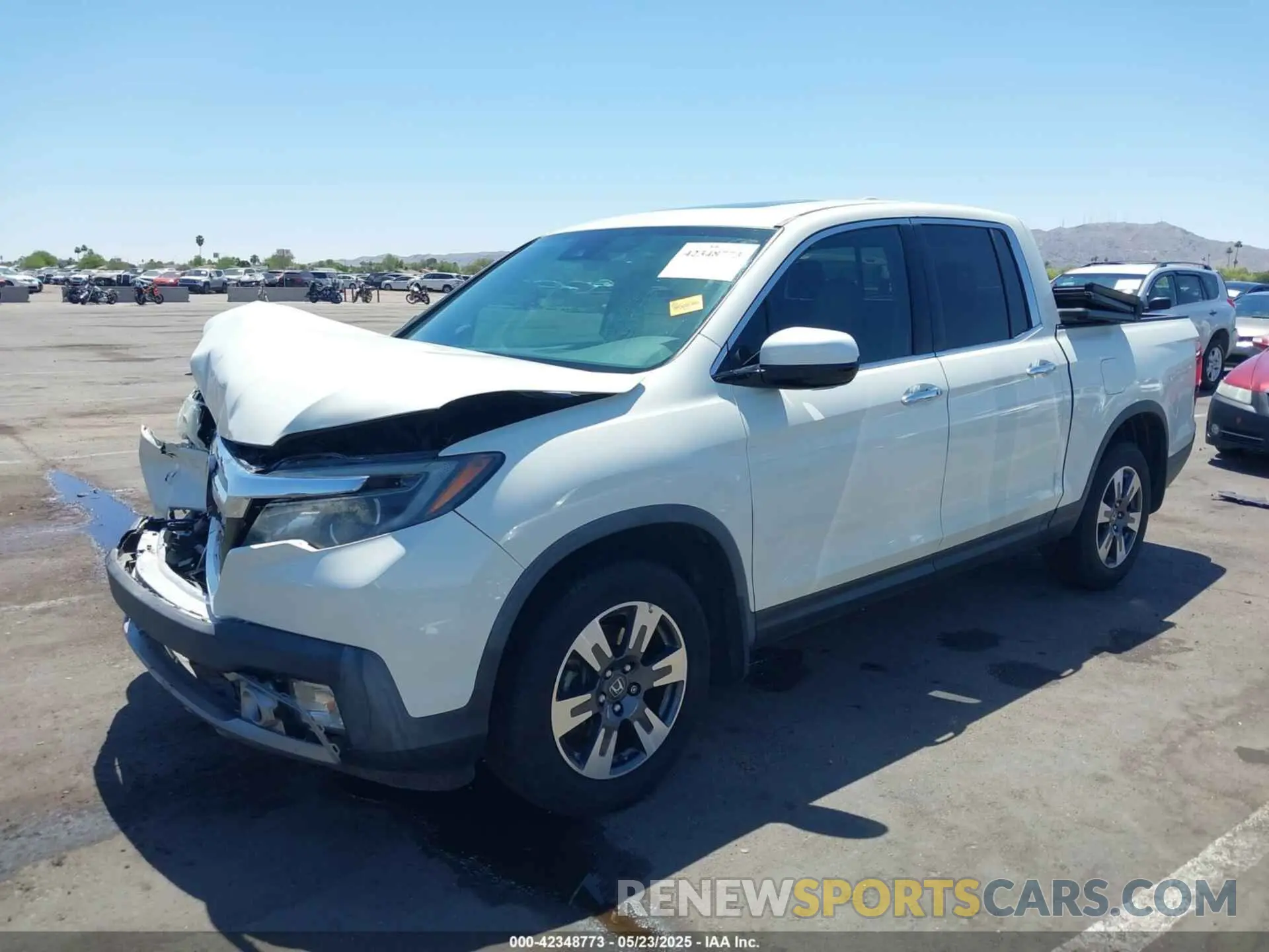 2 fotografías del automóvil dañado 5FPYK3F74KB009279 HONDA RIDGELINE 2019