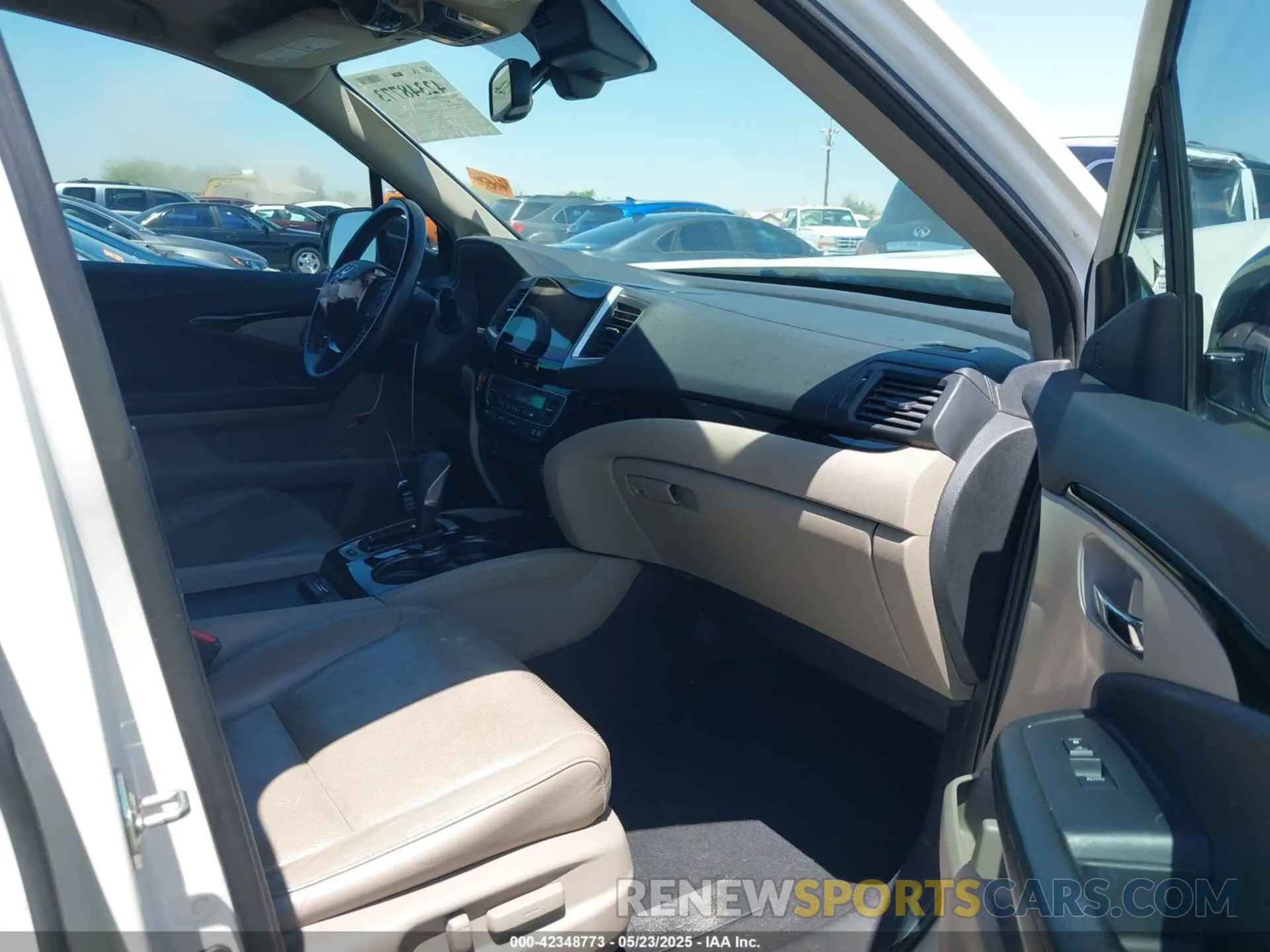 5 fotografías del automóvil dañado 5FPYK3F74KB009279 HONDA RIDGELINE 2019