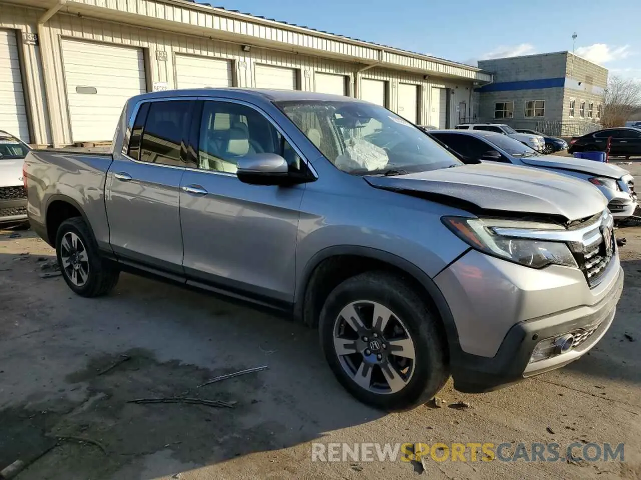 4 fotografías del automóvil dañado 5FPYK3F74KB010495 HONDA RIDGELINE 2019