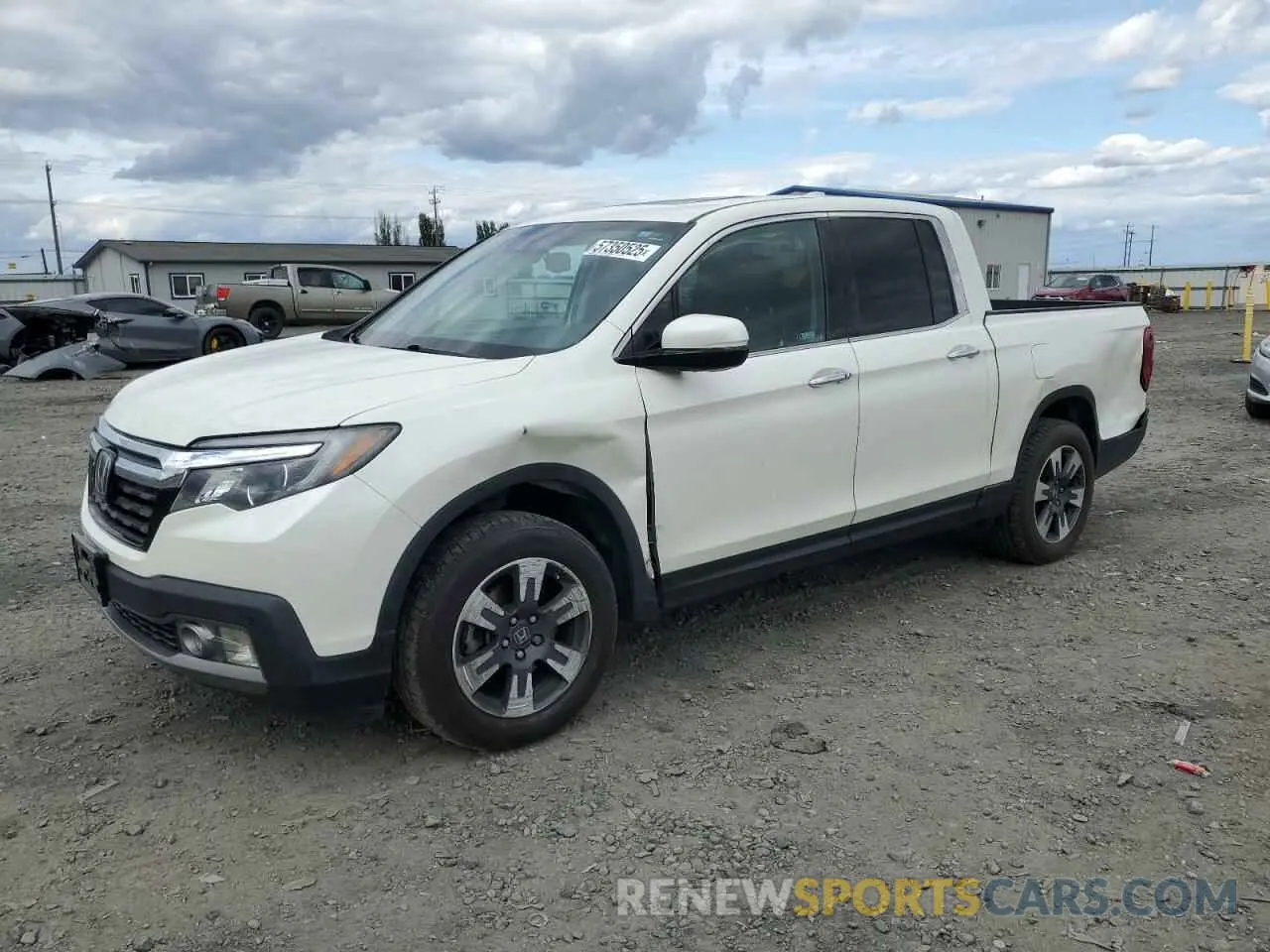 1 fotografías del automóvil dañado 5FPYK3F74KB039057 HONDA RIDGELINE 2019