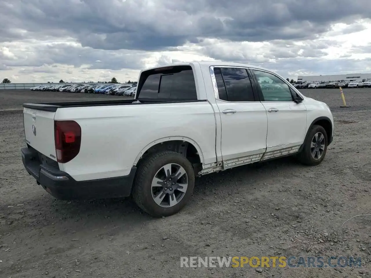 3 fotografías del automóvil dañado 5FPYK3F74KB039057 HONDA RIDGELINE 2019