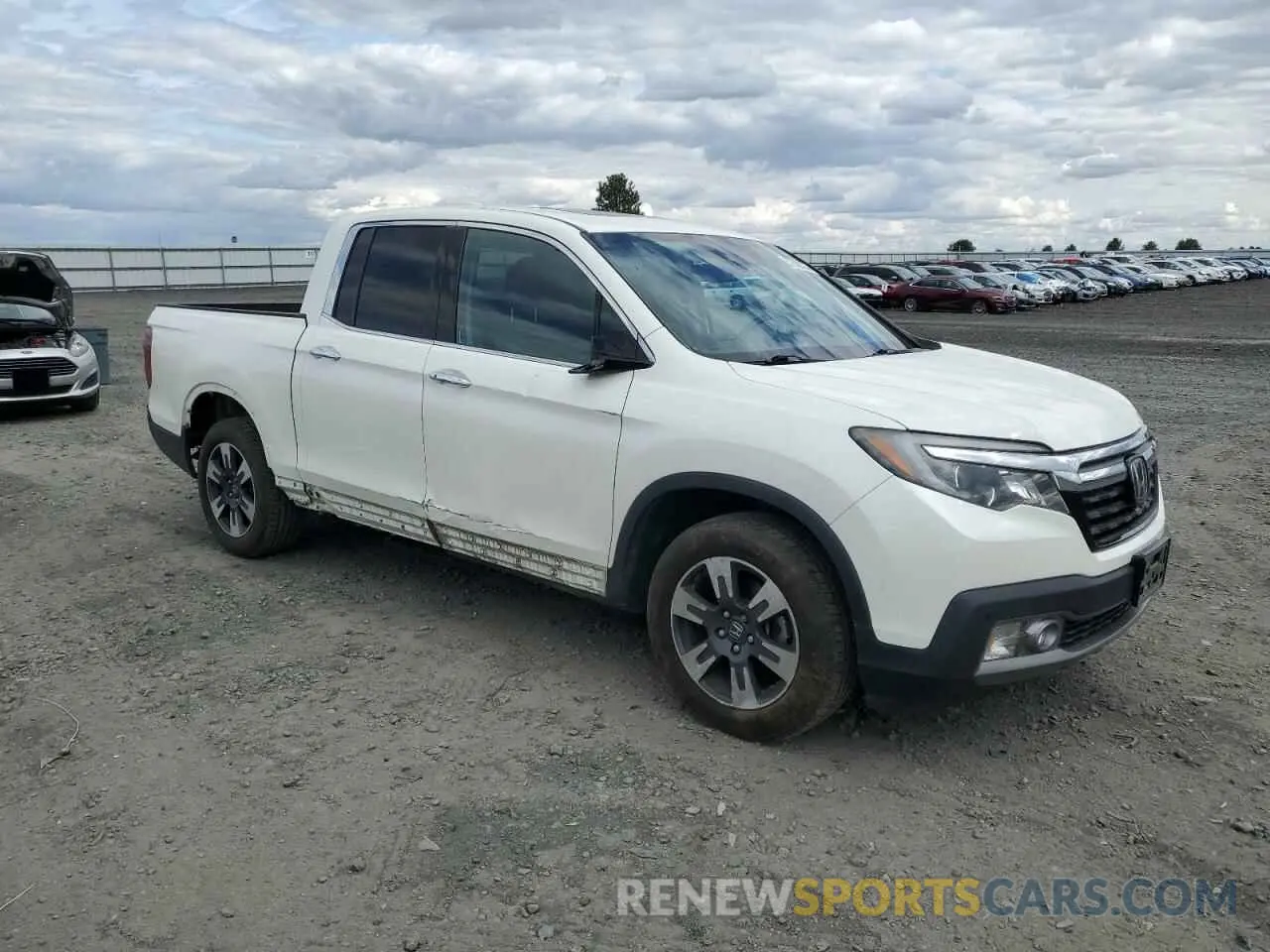 4 fotografías del automóvil dañado 5FPYK3F74KB039057 HONDA RIDGELINE 2019