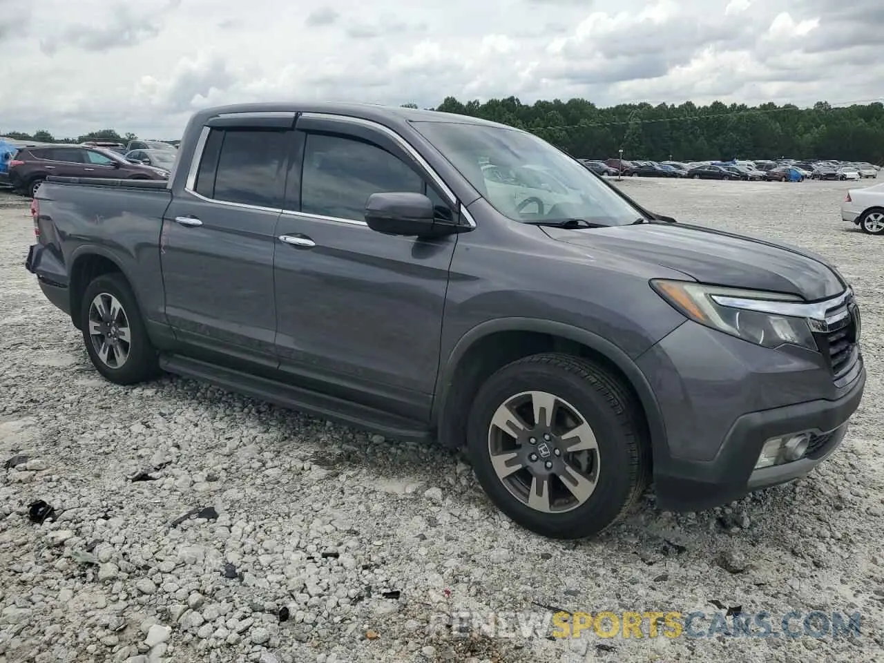 4 fotografías del automóvil dañado 5FPYK3F77KB005131 HONDA RIDGELINE 2019