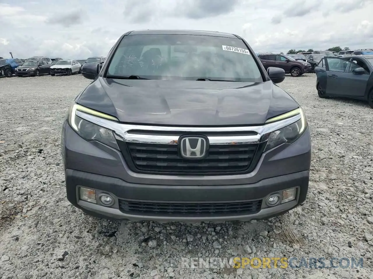 5 fotografías del automóvil dañado 5FPYK3F77KB005131 HONDA RIDGELINE 2019