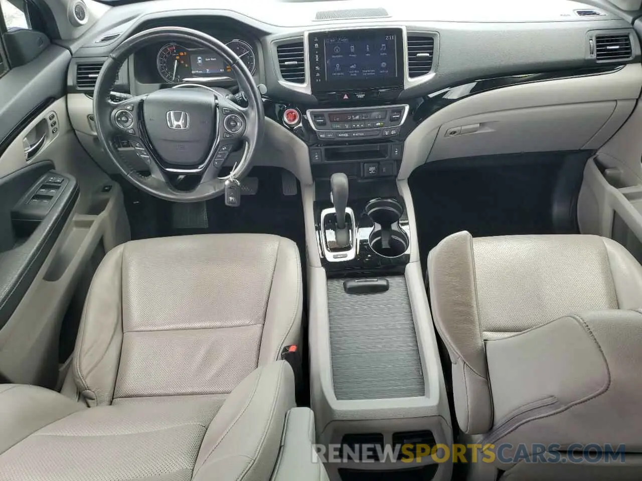 8 fotografías del automóvil dañado 5FPYK3F77KB005131 HONDA RIDGELINE 2019